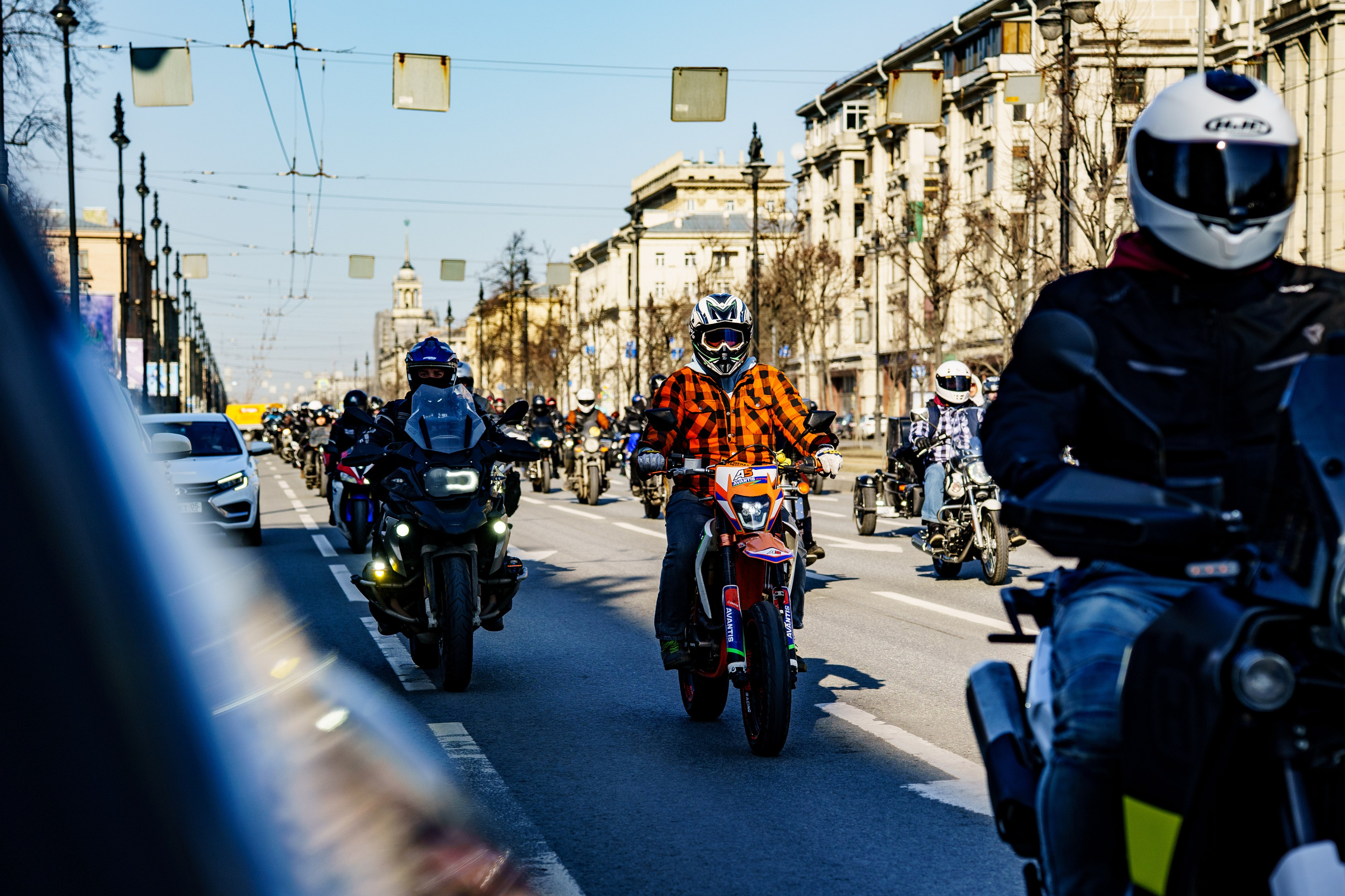 Прохват мотоклуба Norman Riders ч.1. Концертный и репортажный фотограф в Санкт-Петербурге Слава Пахомов