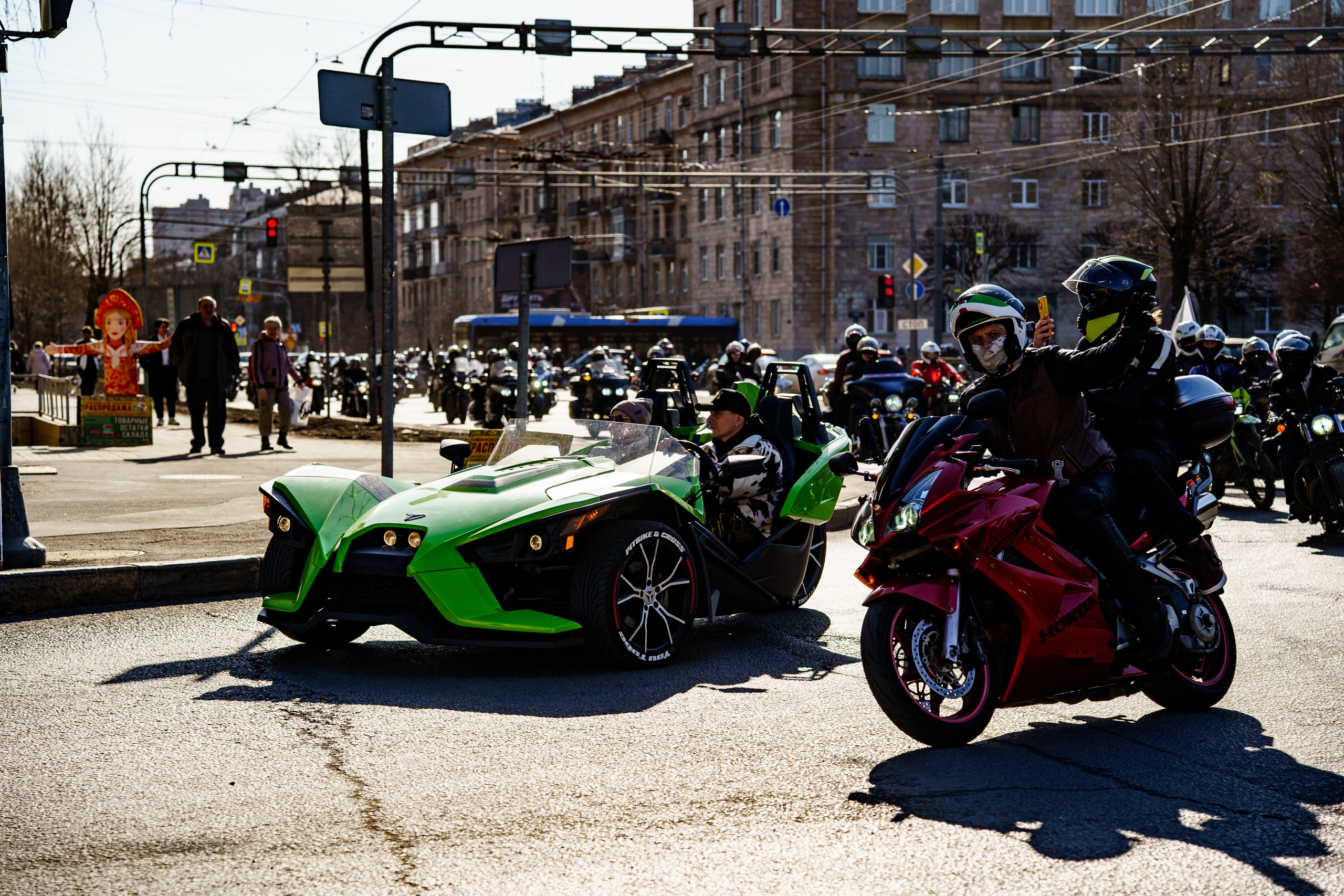 Прохват мотоклуба Norman Riders ч.1. Концертный и репортажный фотограф в Санкт-Петербурге Слава Пахомов