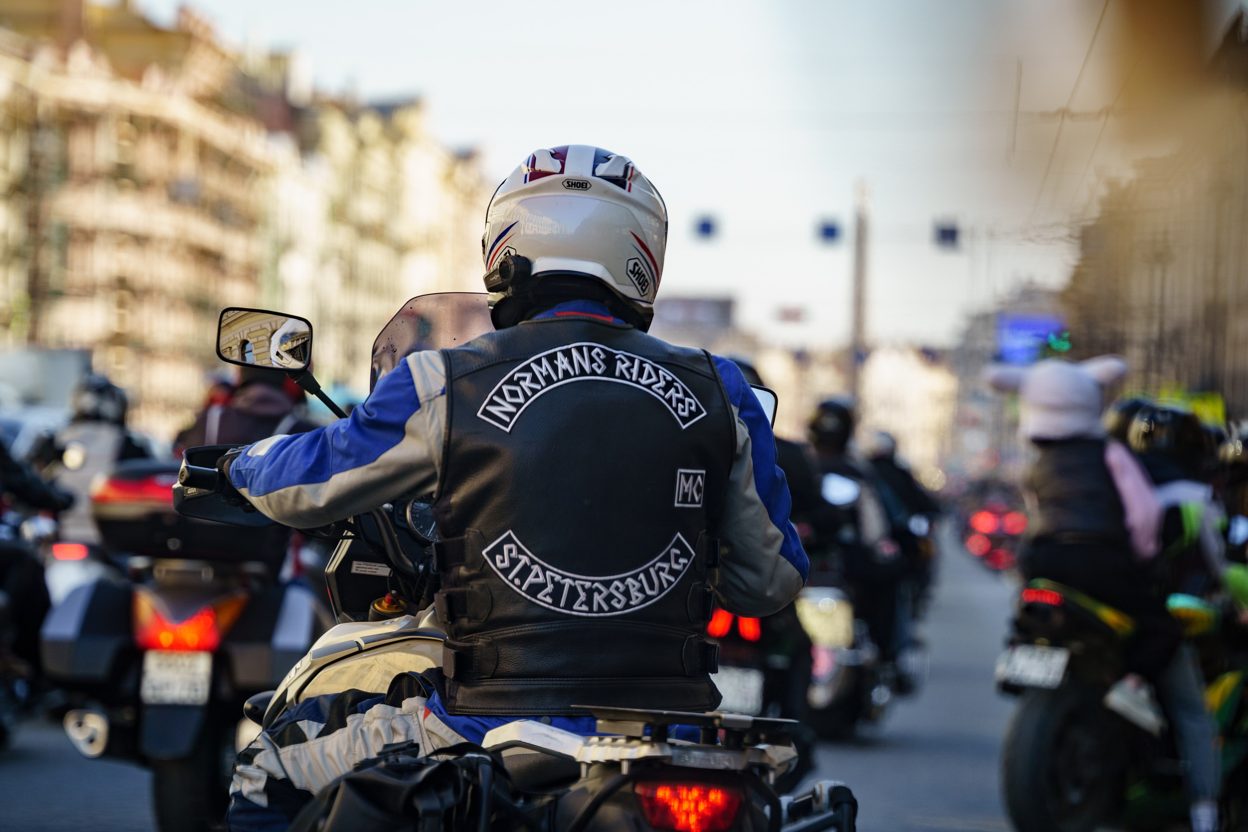 Прохват мотоклуба Norman Riders ч.1. Концертный и репортажный фотограф в Санкт-Петербурге Слава Пахомов