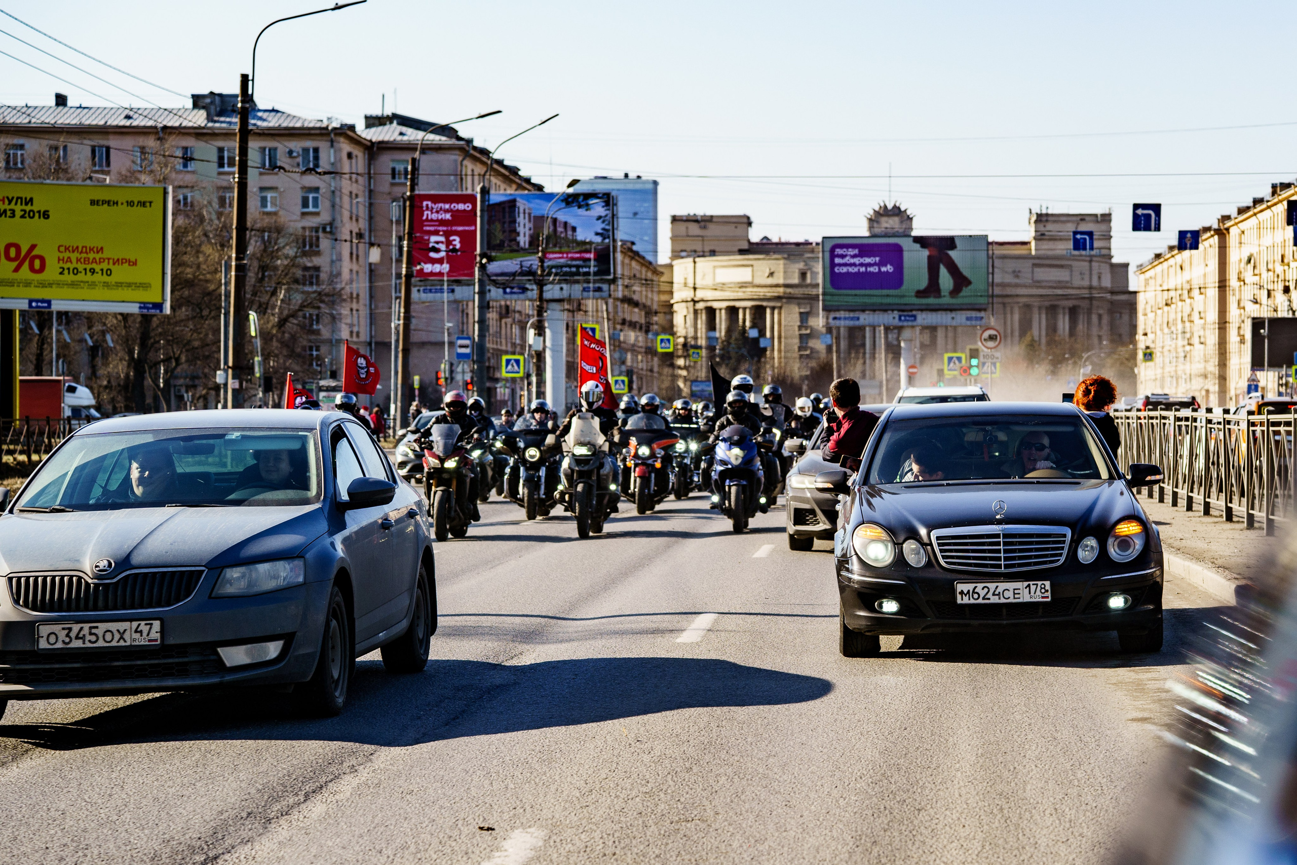 Прохват мотоклуба Norman Riders ч.1. Концертный и репортажный фотограф в Санкт-Петербурге Слава Пахомов