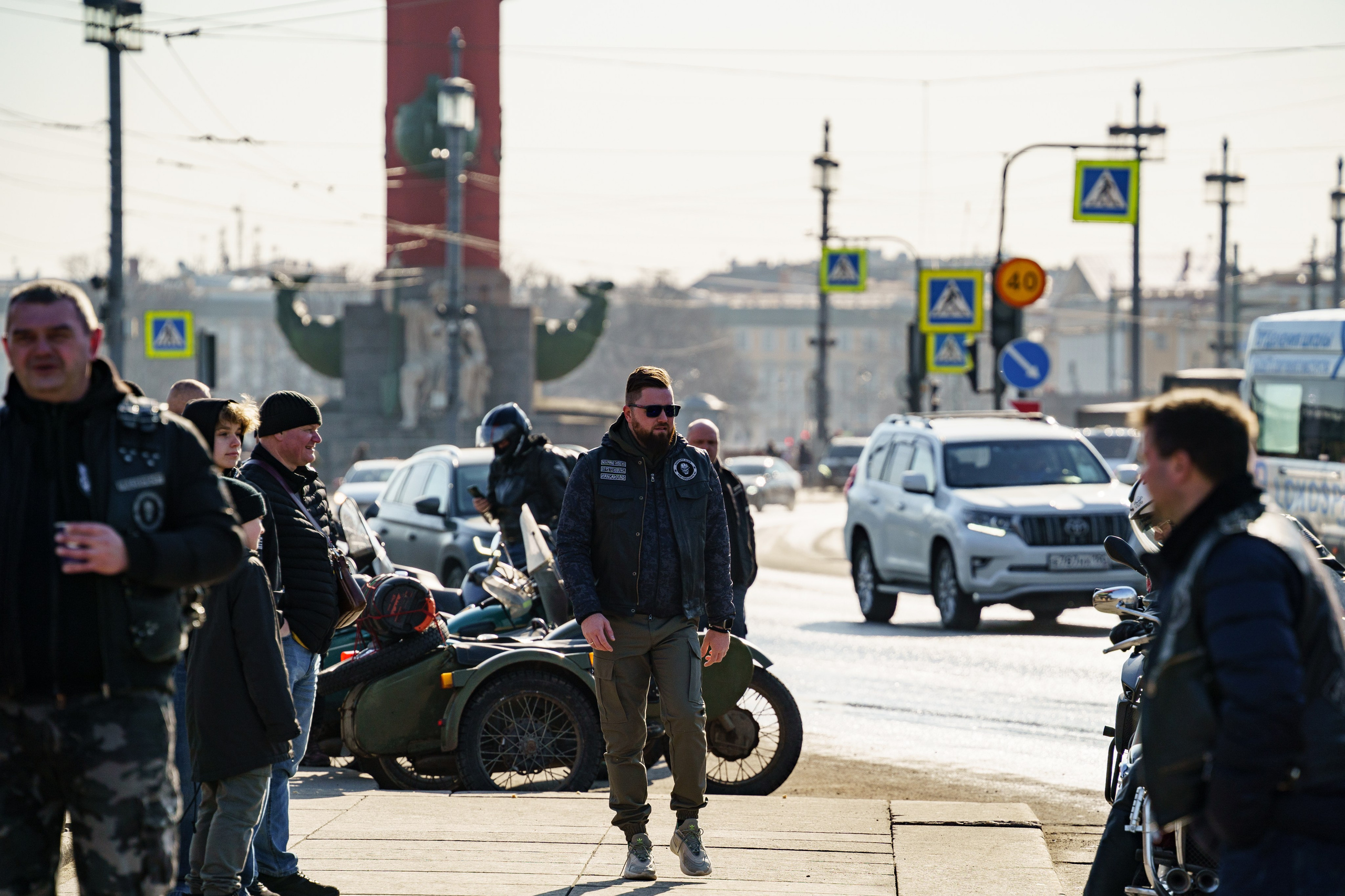 Прохват мотоклуба Norman Riders ч.1. Концертный и репортажный фотограф в Санкт-Петербурге Слава Пахомов