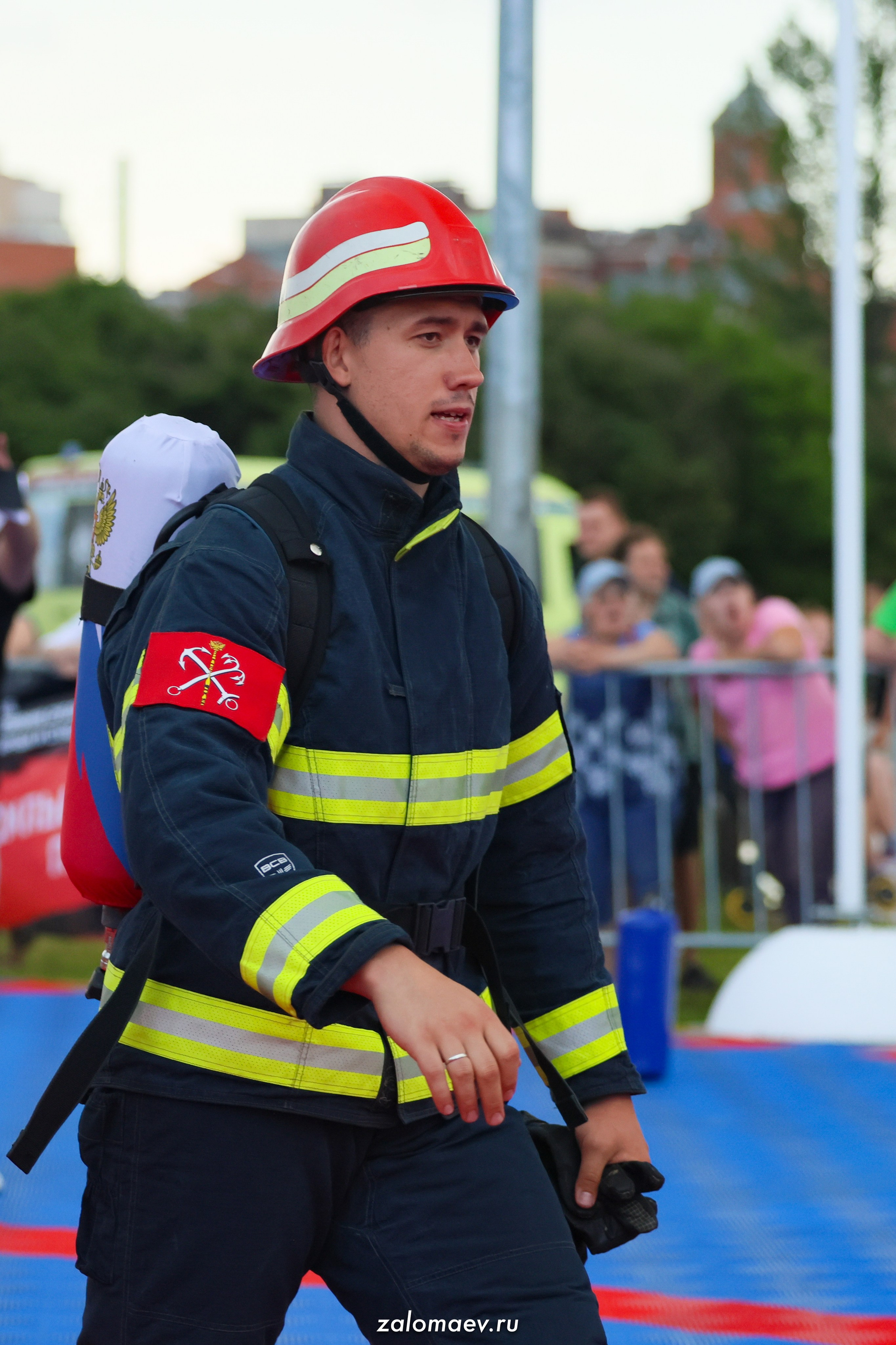 Сильнейший пожарный. Фотограф Александр Заломаев
