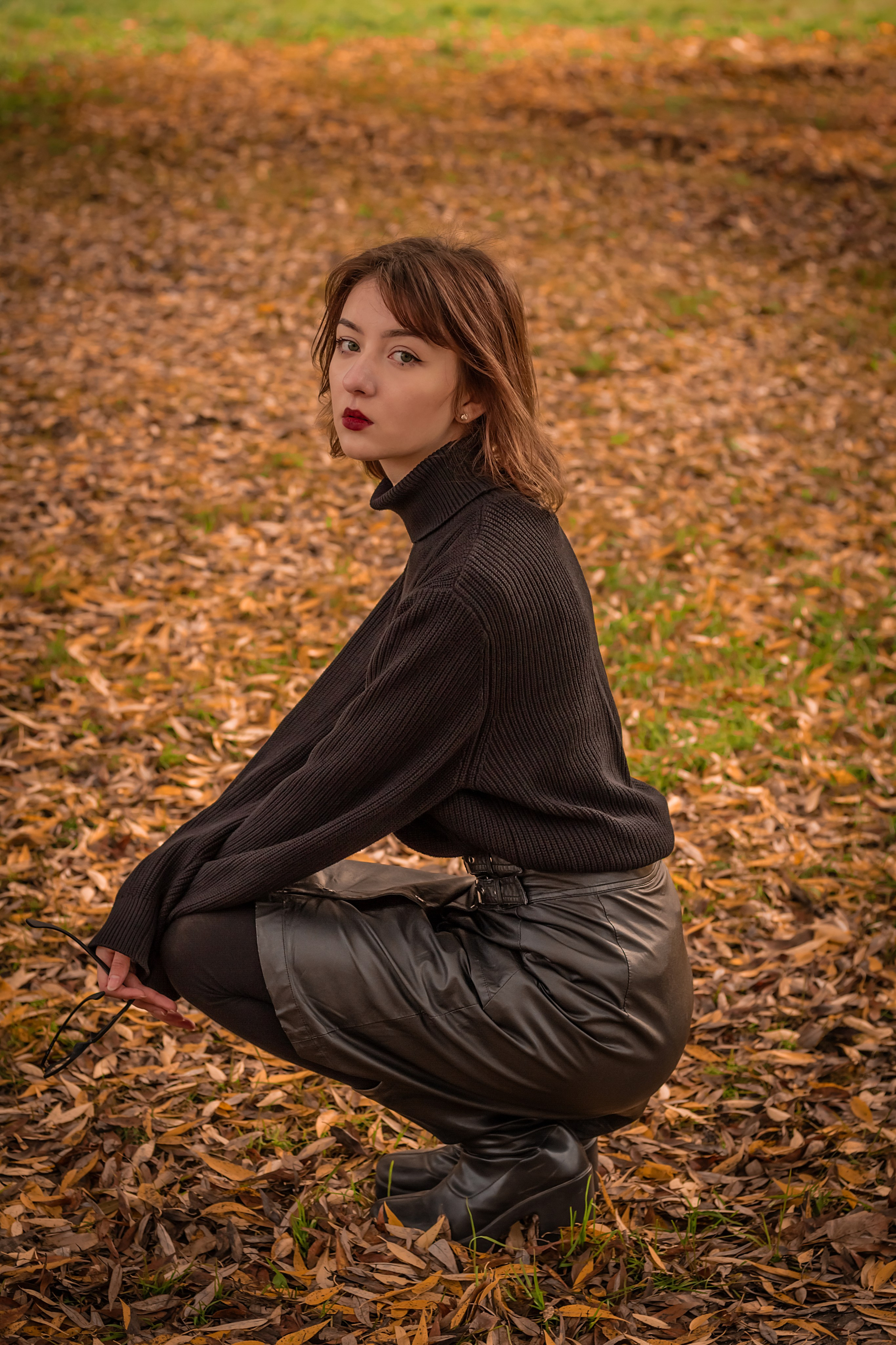 Осень. Фотограф в Новокузнецке