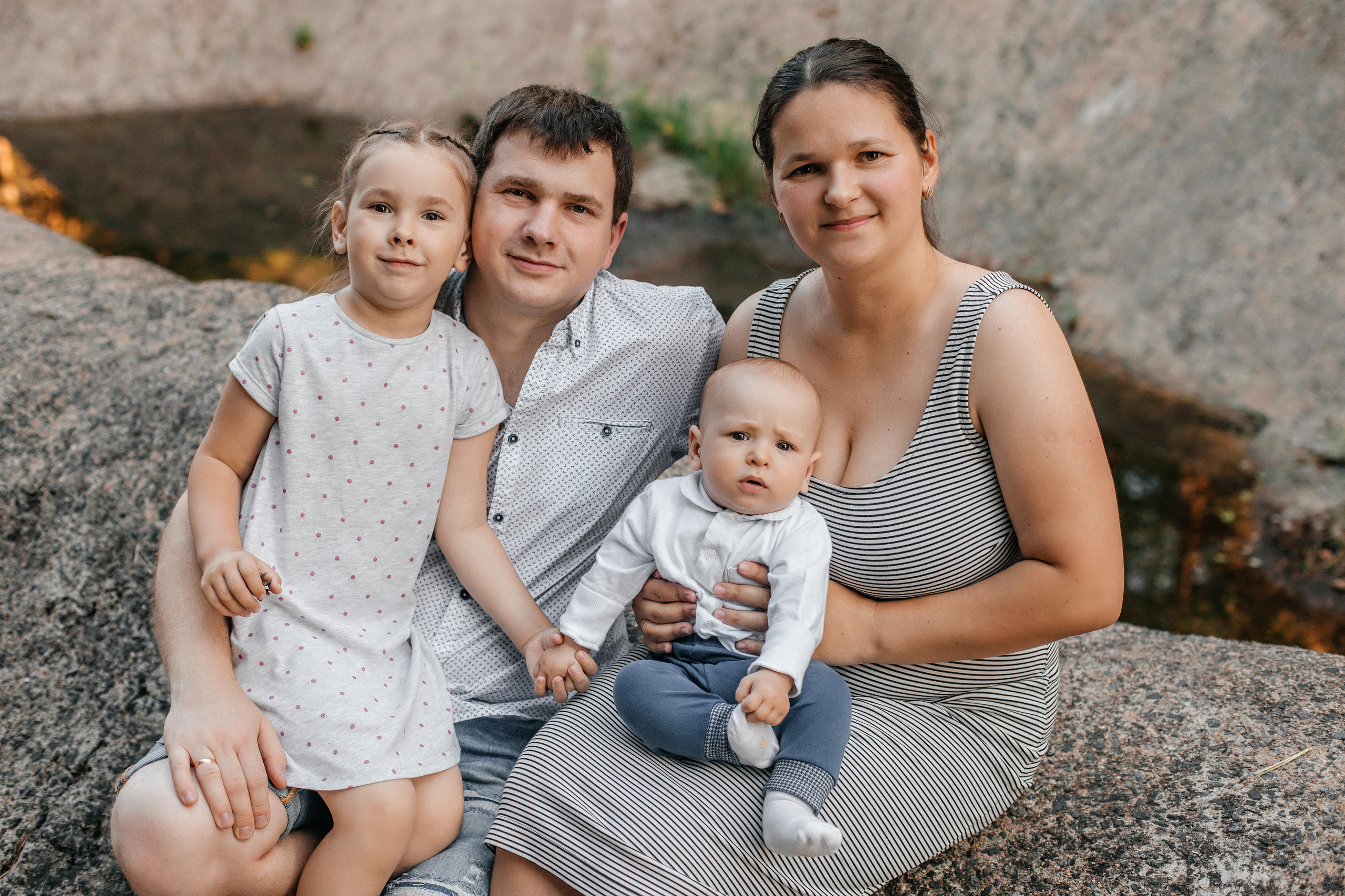 Виктория и её семья. Семейный фотограф в Минске Саша Павлюк