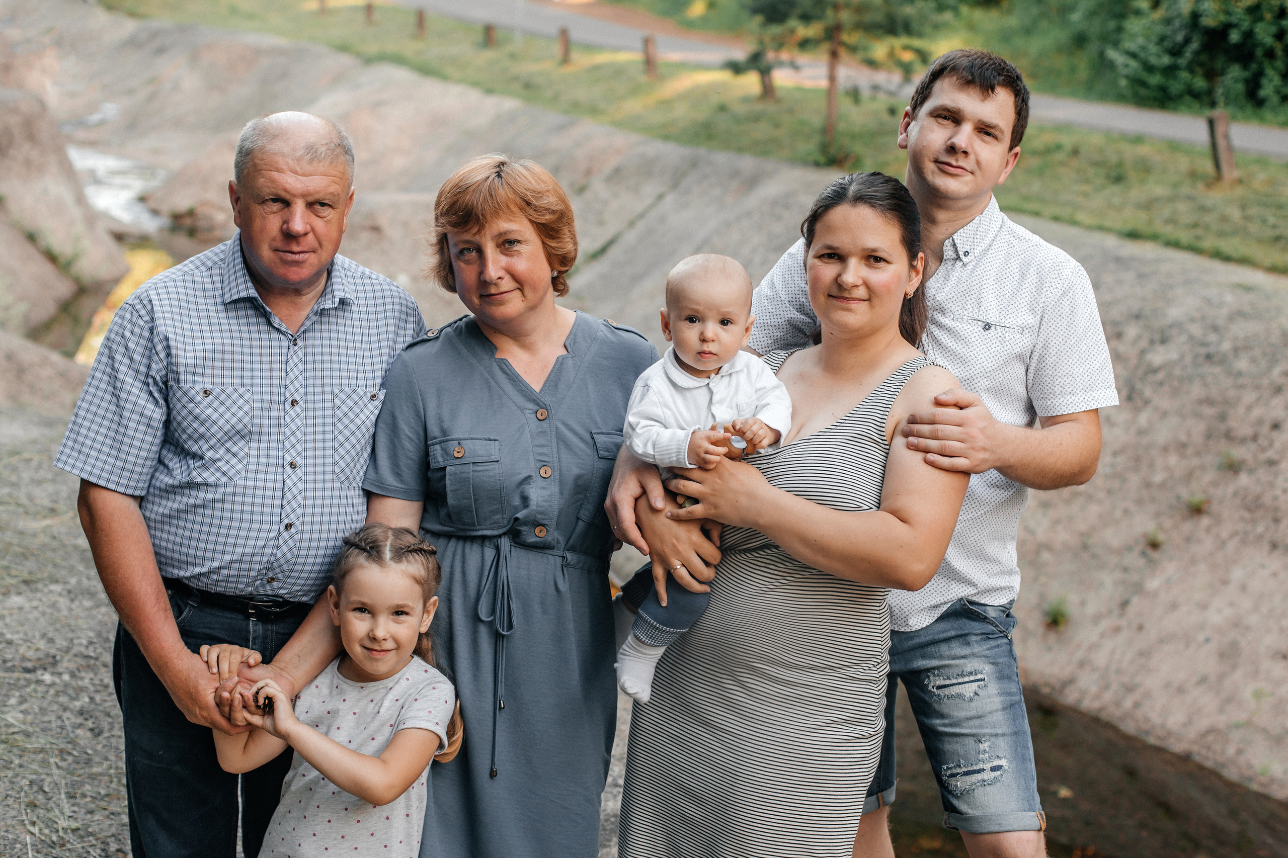 Виктория и её семья. Семейный фотограф в Минске Саша Павлюк
