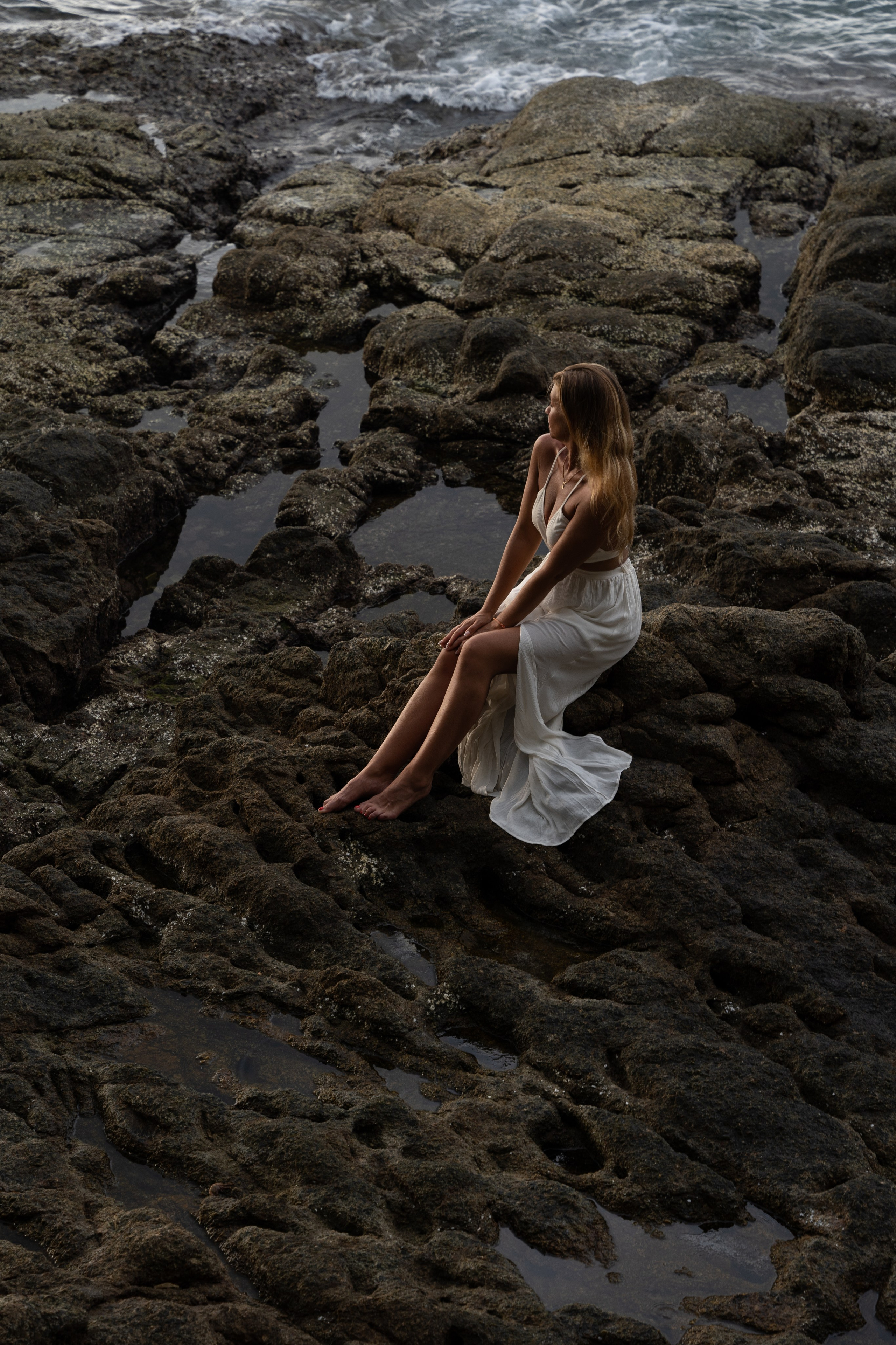 Съемка на камнях