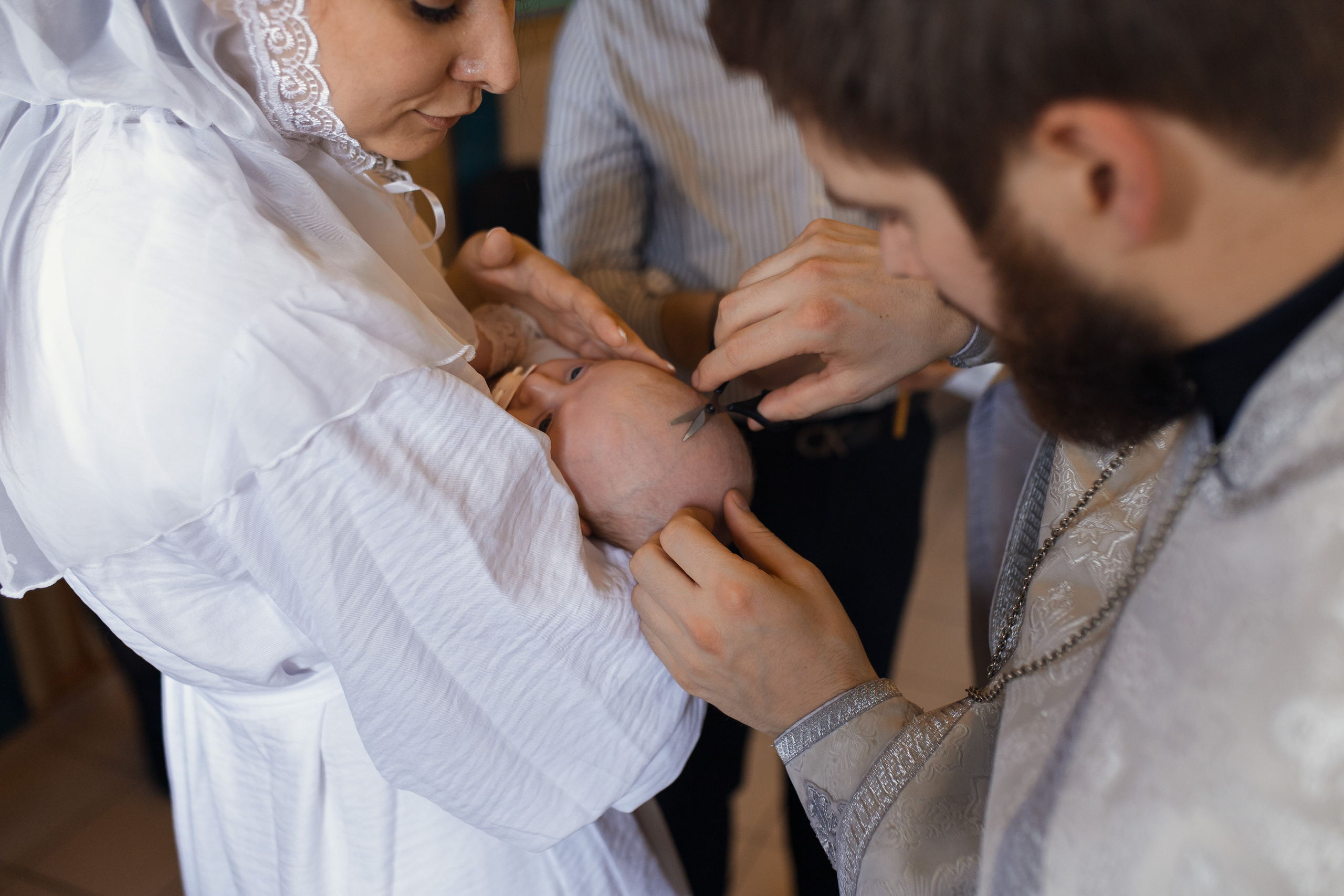 Крещение в Храме св. Андрея Боголюбского на Волжском б-р. Профессиональный фотограф в Москве и Мо Мария Шантарёва