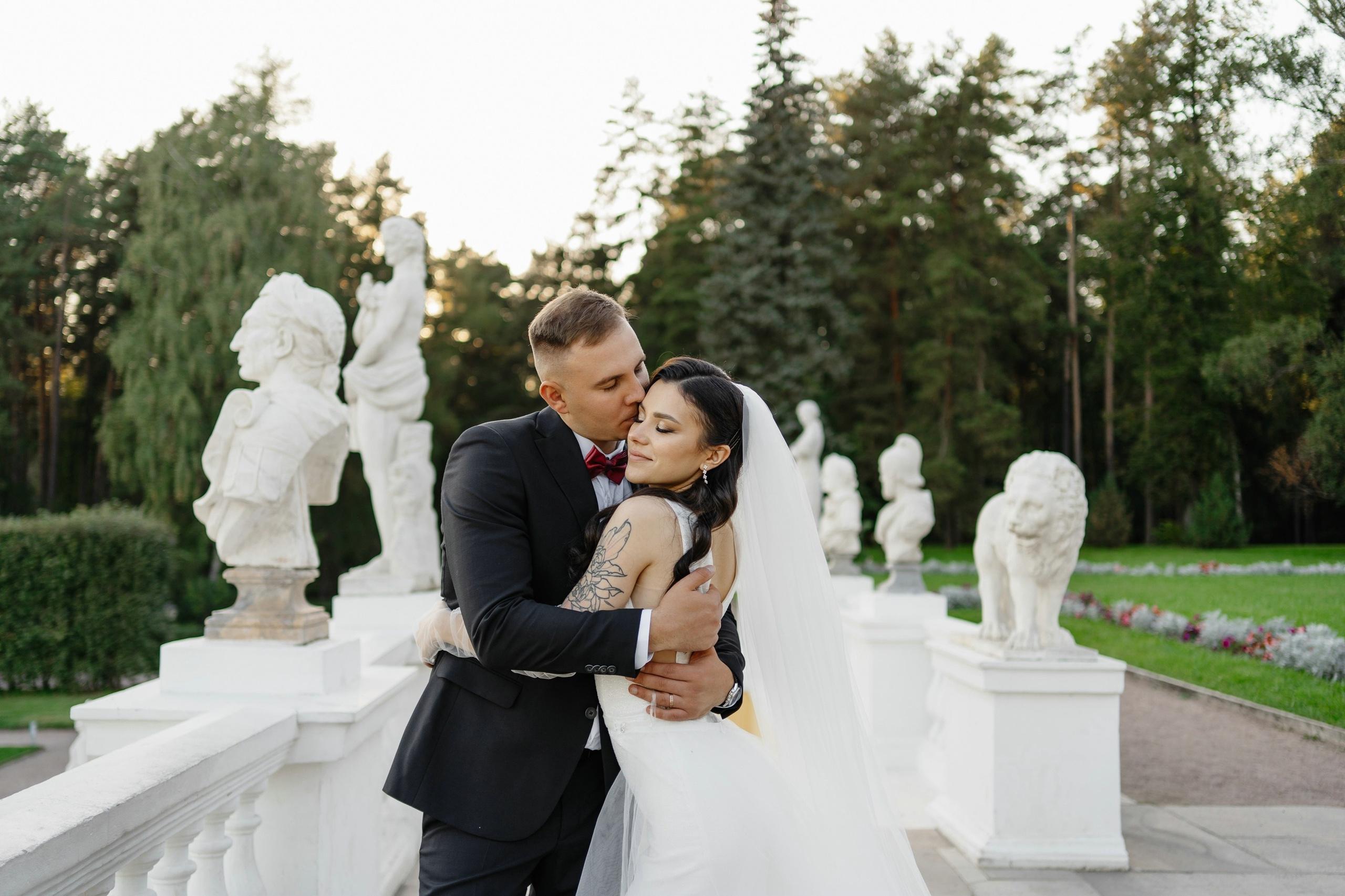 Свадьба в усадьбе Архангельское. Свадебный и семейный фотограф в Москве Светлана Зоткина