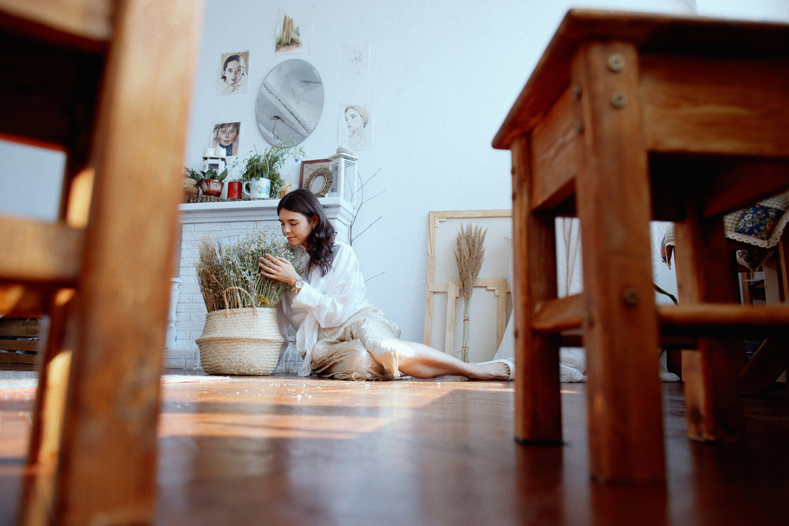 Альбина. Фотосессия в студии Арт-пространство свобода. Свадебный фотограф в Москве Никифоров-Гордеев Константин