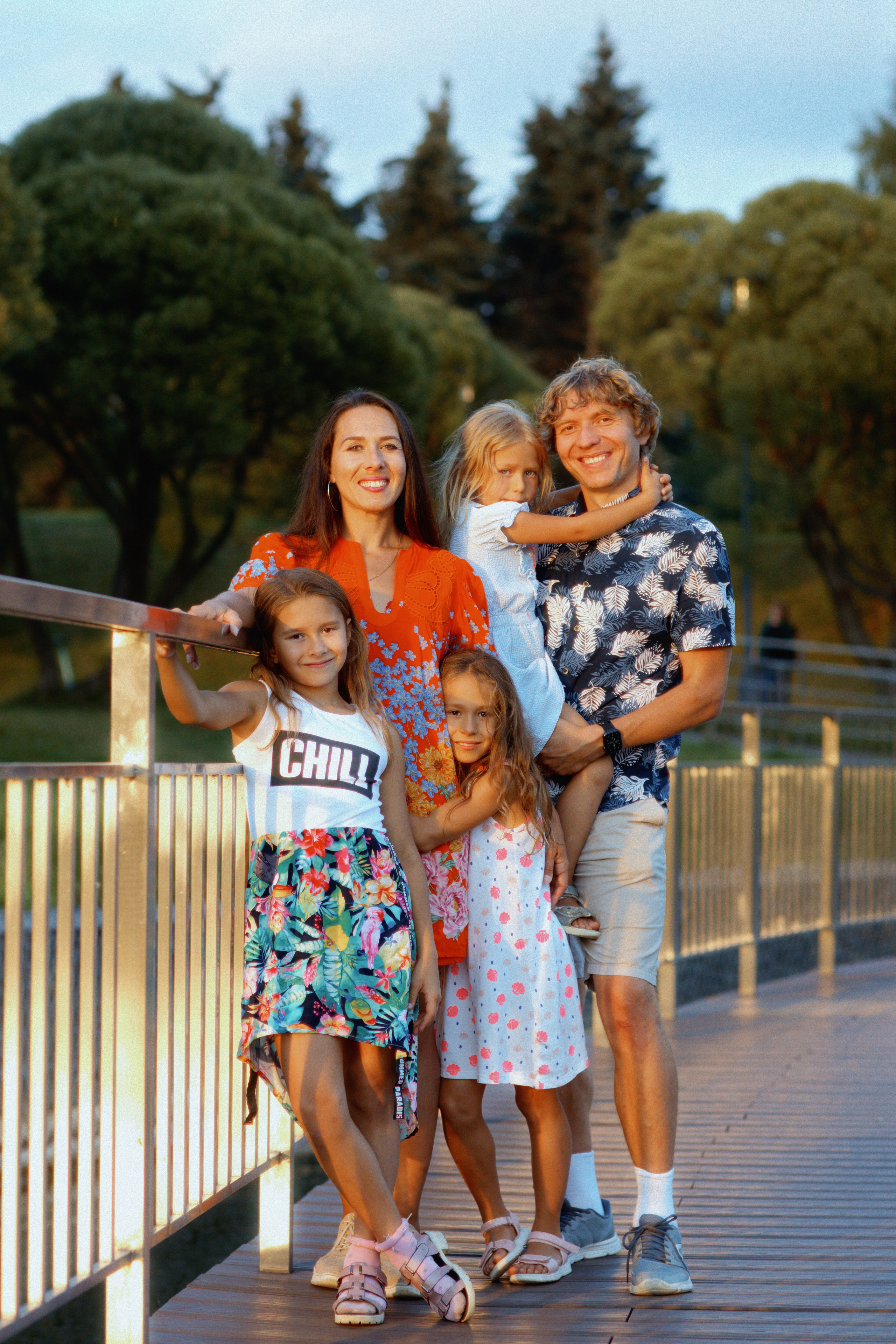 Фотопрогулка с дружной семьёй. Зеленоград. Свадебный фотограф в Москве Никифоров-Гордеев Константин