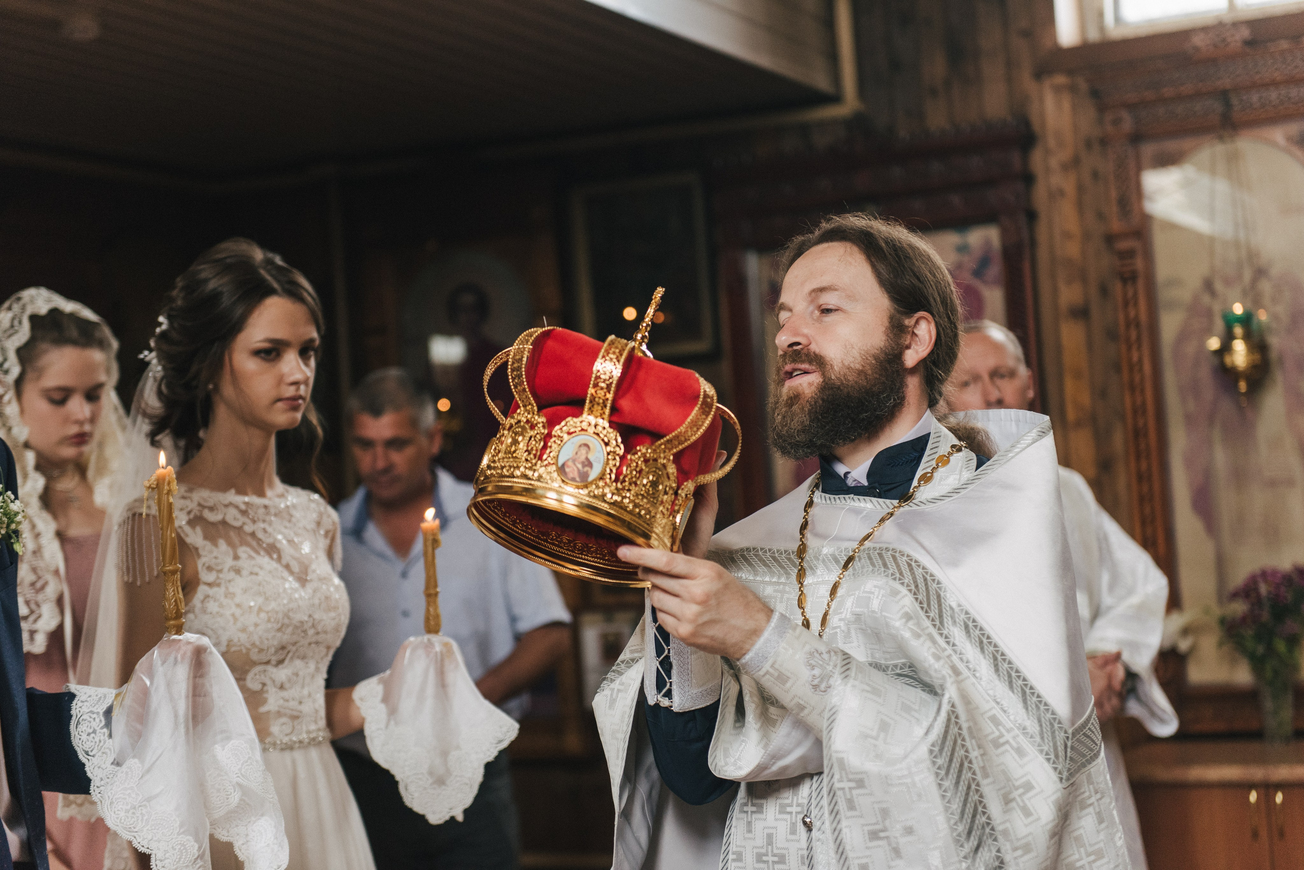 Венчание Никиты и Тони — Храм Иоанна Кронштадского. Свадебный и семейный фотограф Волгоград Москва