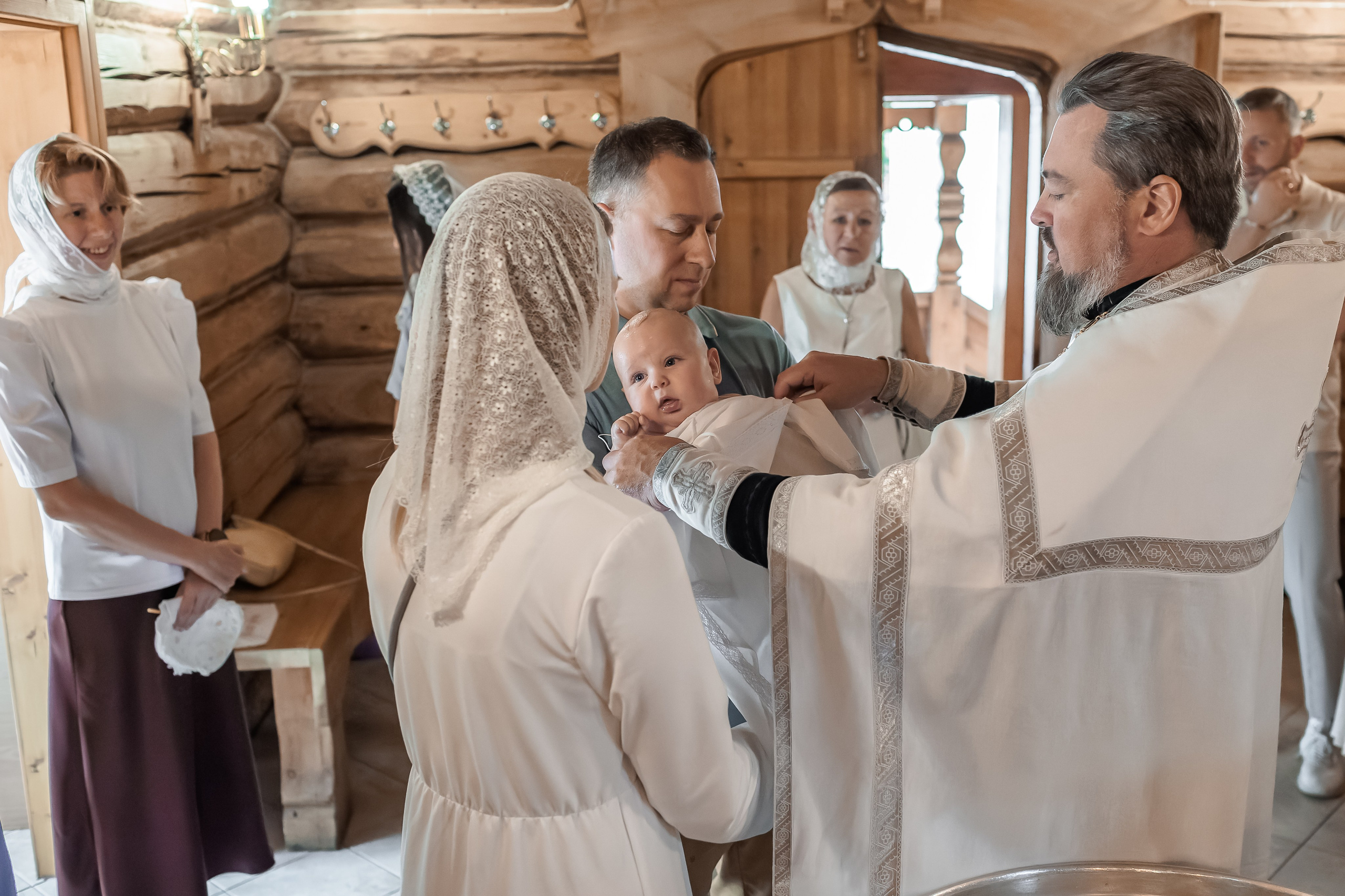 Крещение в Храме Успения Пресвятой Богородицы в Косино. Профессиональный фотограф в Москве и Мо Мария Шантарёва
