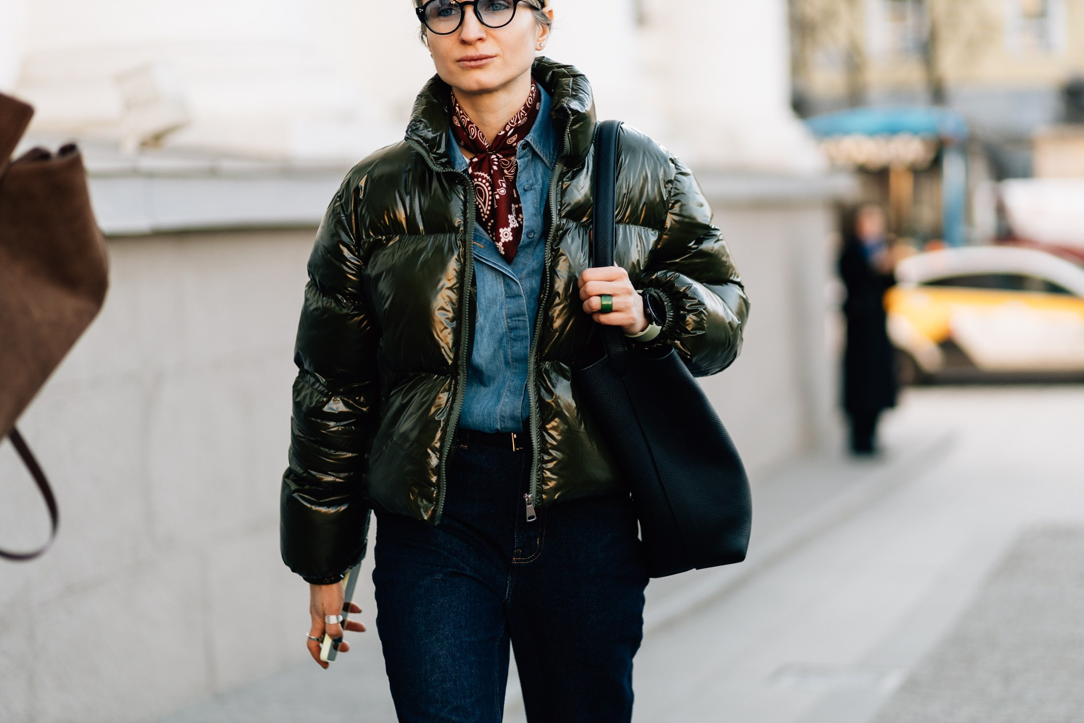 Moscow Fashion Week Streetstyle Day 4. Shami Pezhonov Photography