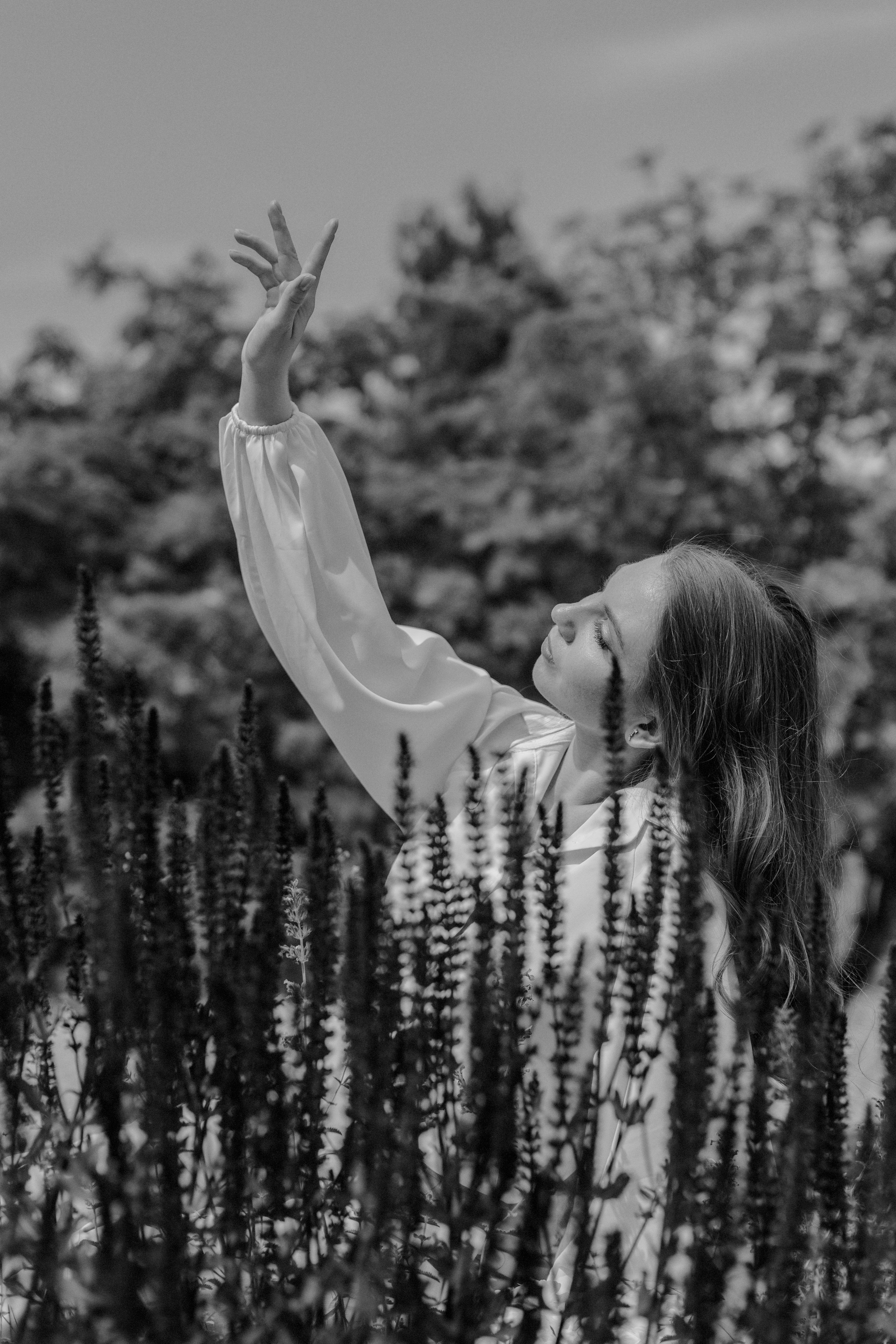 Анна и цветы. Семейный фотограф в Самаре и Казани Александра Никитина