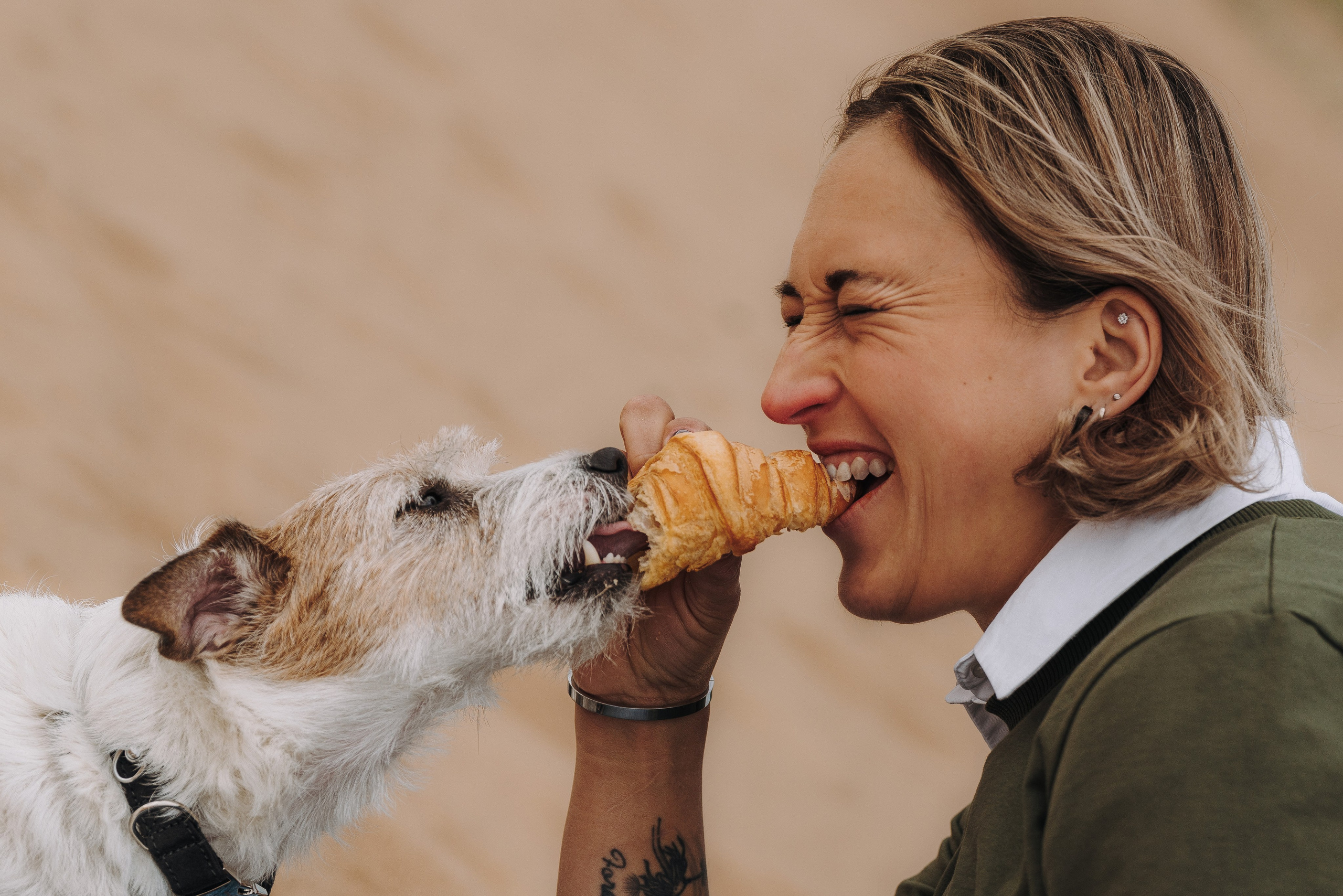 Оля, Ларс и Лукас. Фотограф анималист в Спб недорого Олеся Майорова