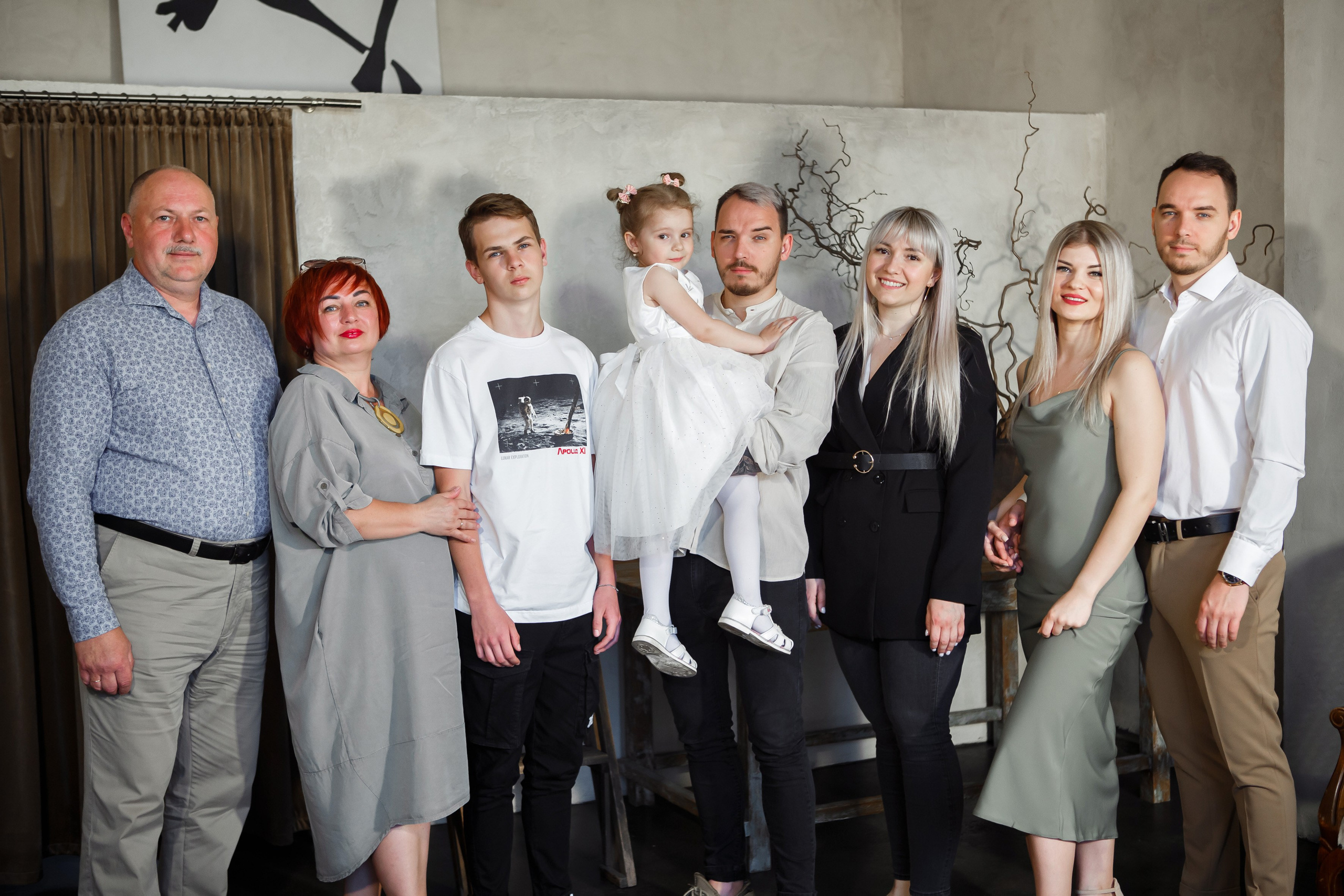 Очень большая семья, личные и парные портреты. Свадебный и портретный Фотограф в Липецке Дмитрий Котюков
