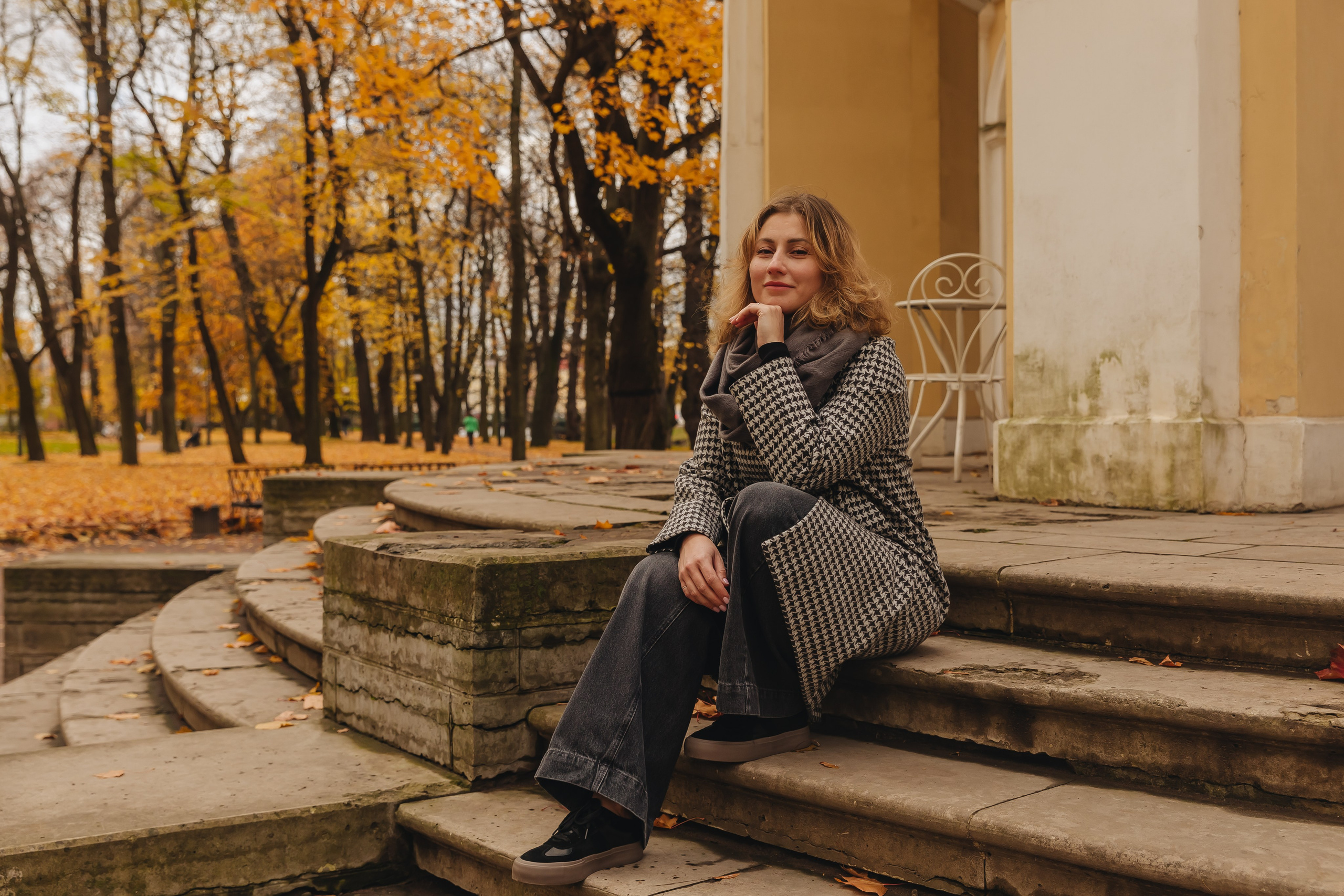 Прогулка в Золотую осень. Семейный фотограф в Санкт-Петербурге Ева Маркова