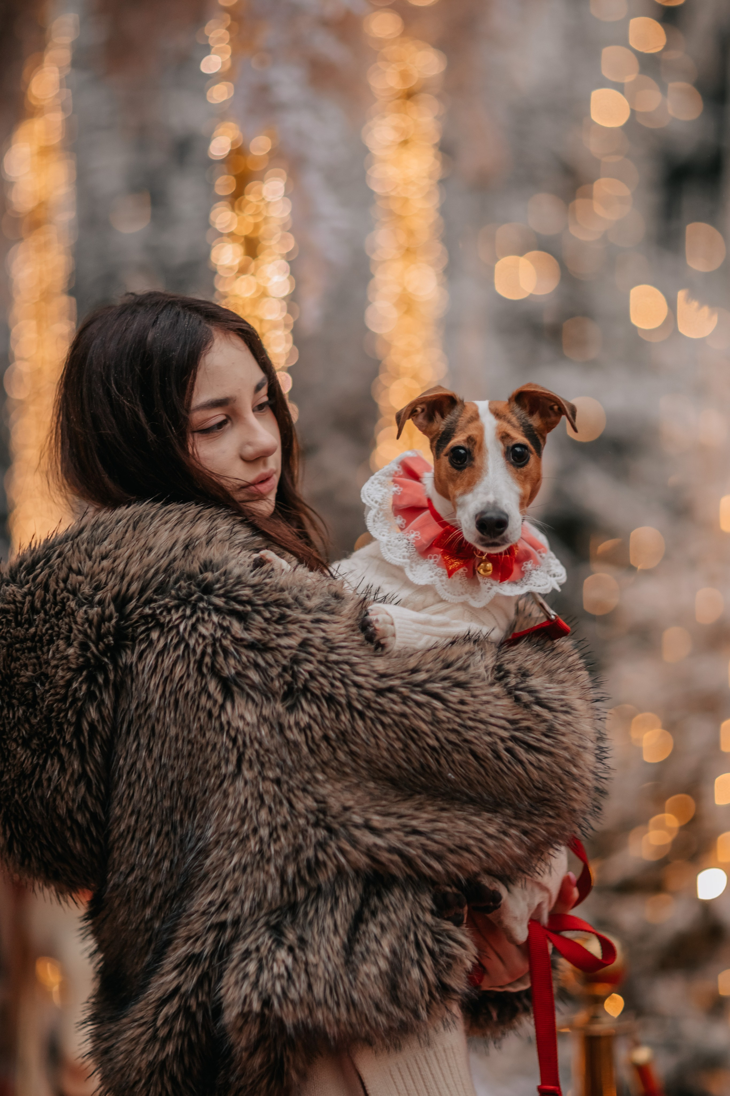 Евгения, Милана и Лилу. Семейный фотограф анималист Мария Крючкова