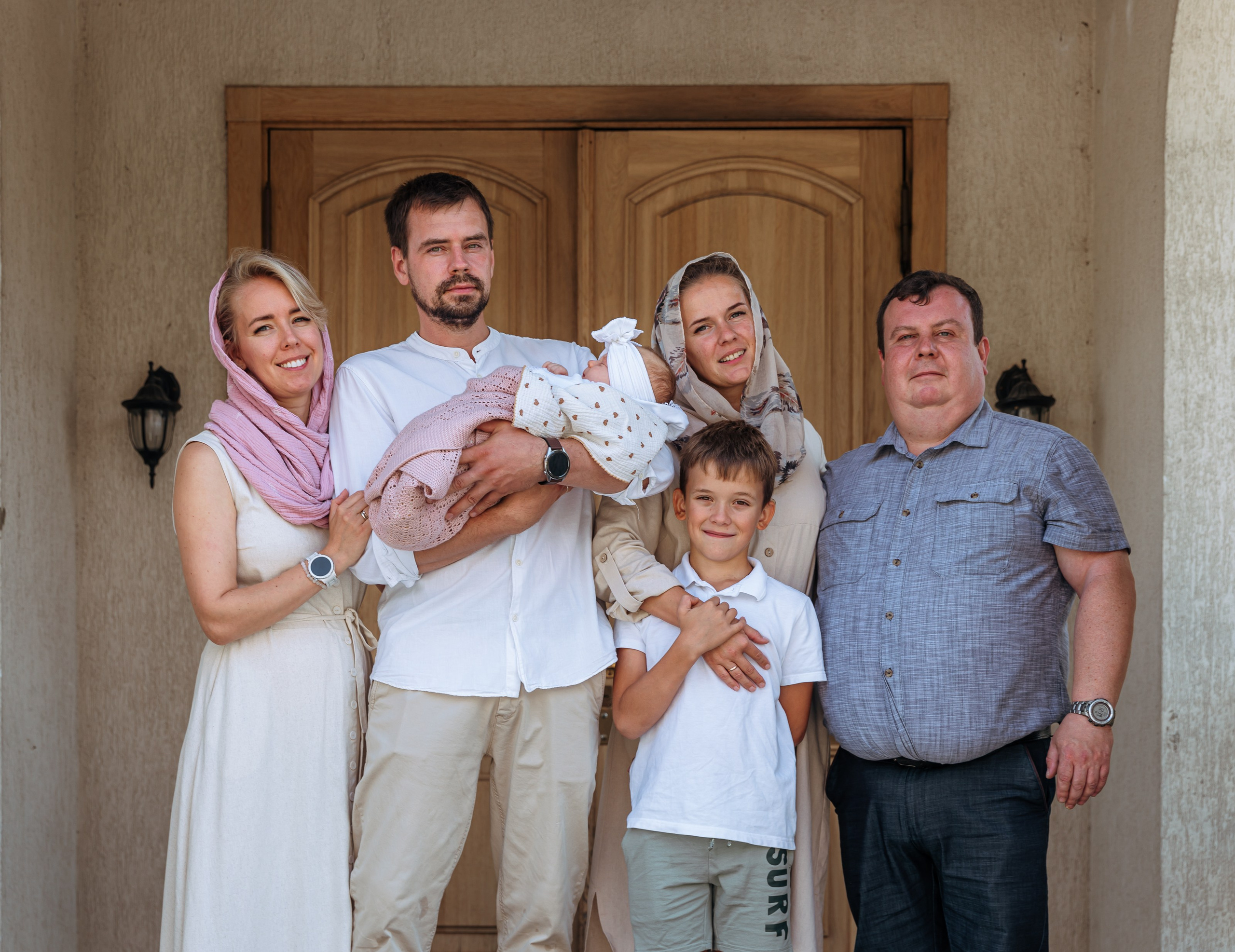 Крещение Сияны. Портретный и семейный фотограф в Москве Ирина Голубчина