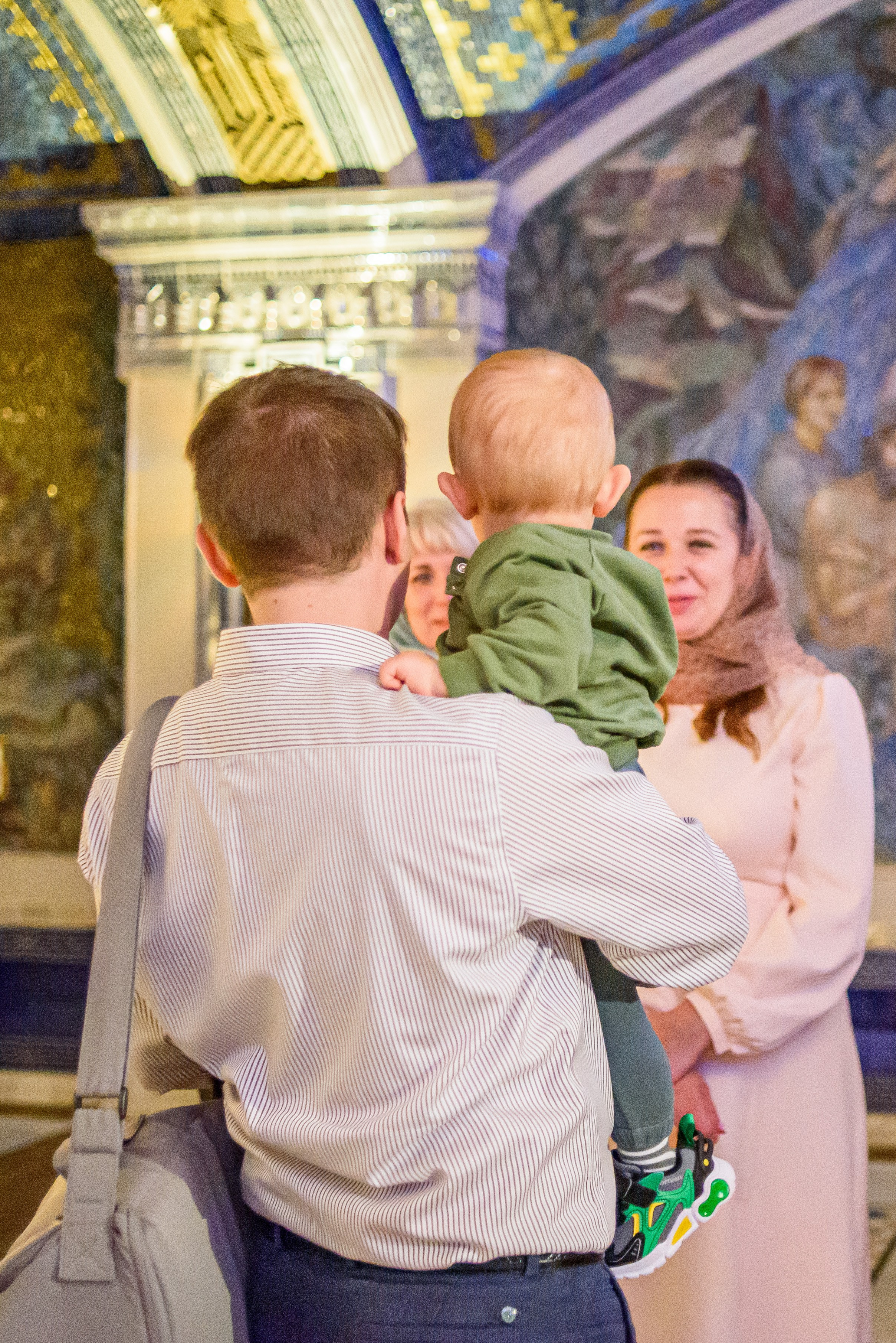 Крещение Михаила. Фотограф Юлия Попова