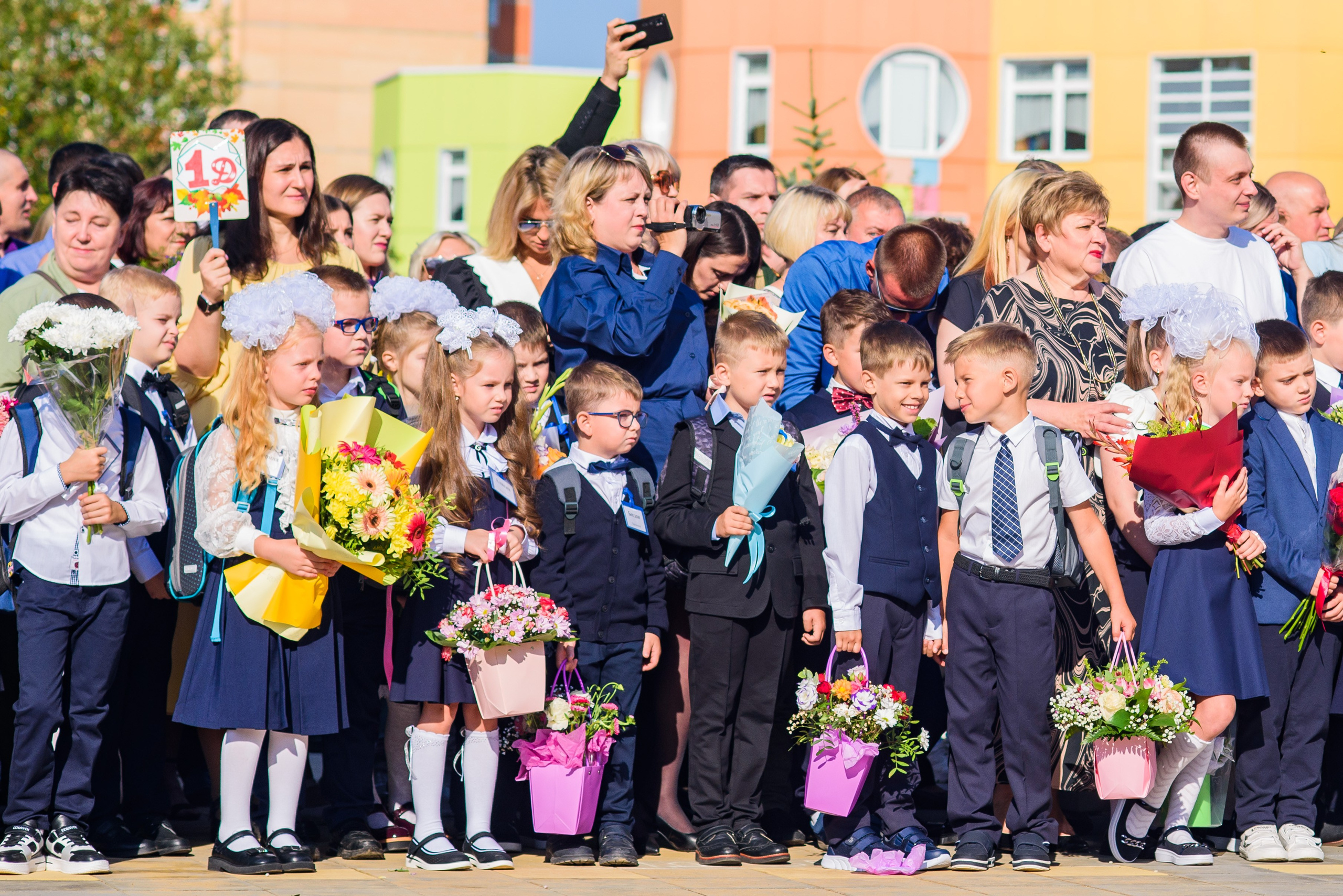 1-е сентября 2023. Фотограф Юлия Попова