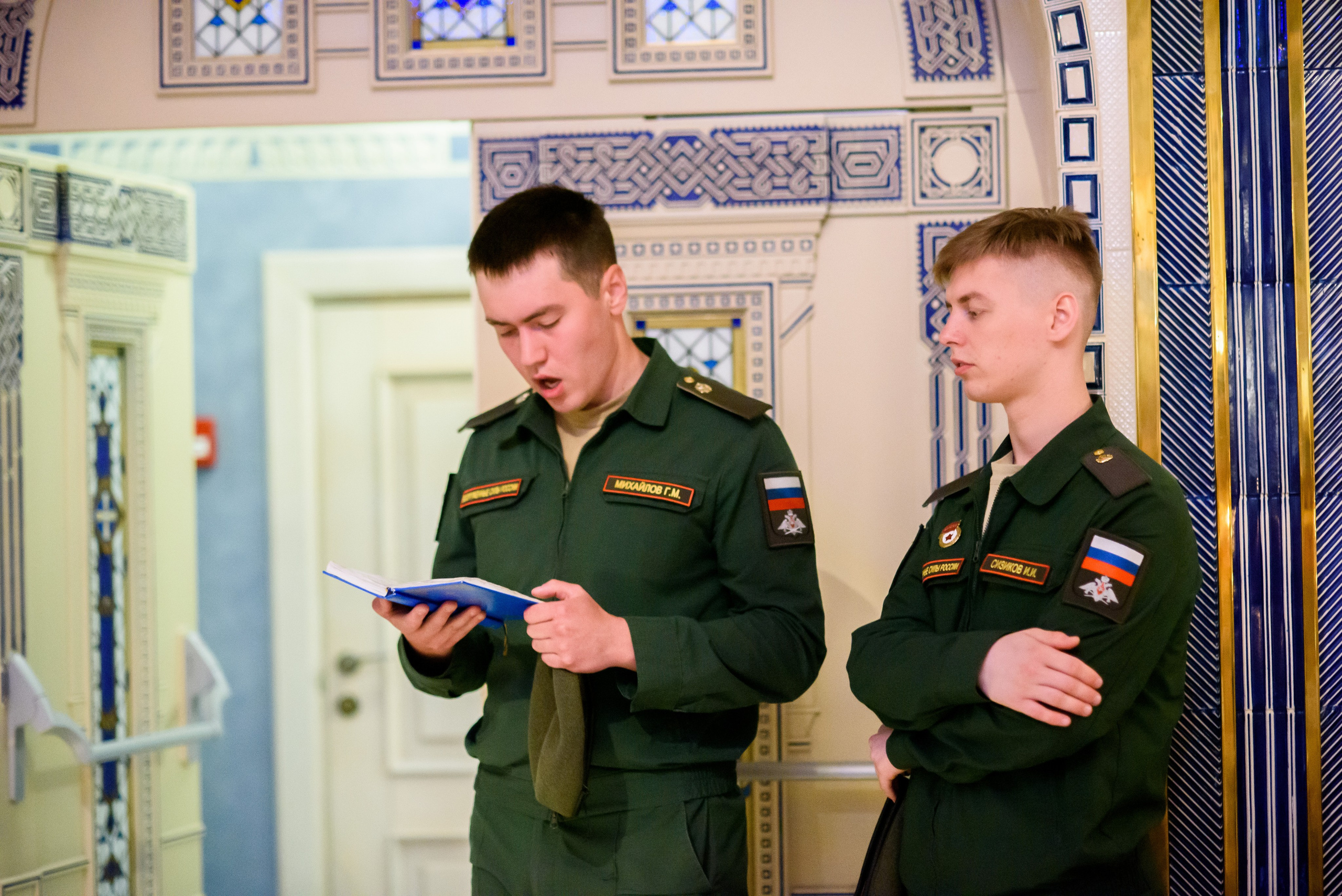 Крещение Михаила. Фотограф Юлия Попова