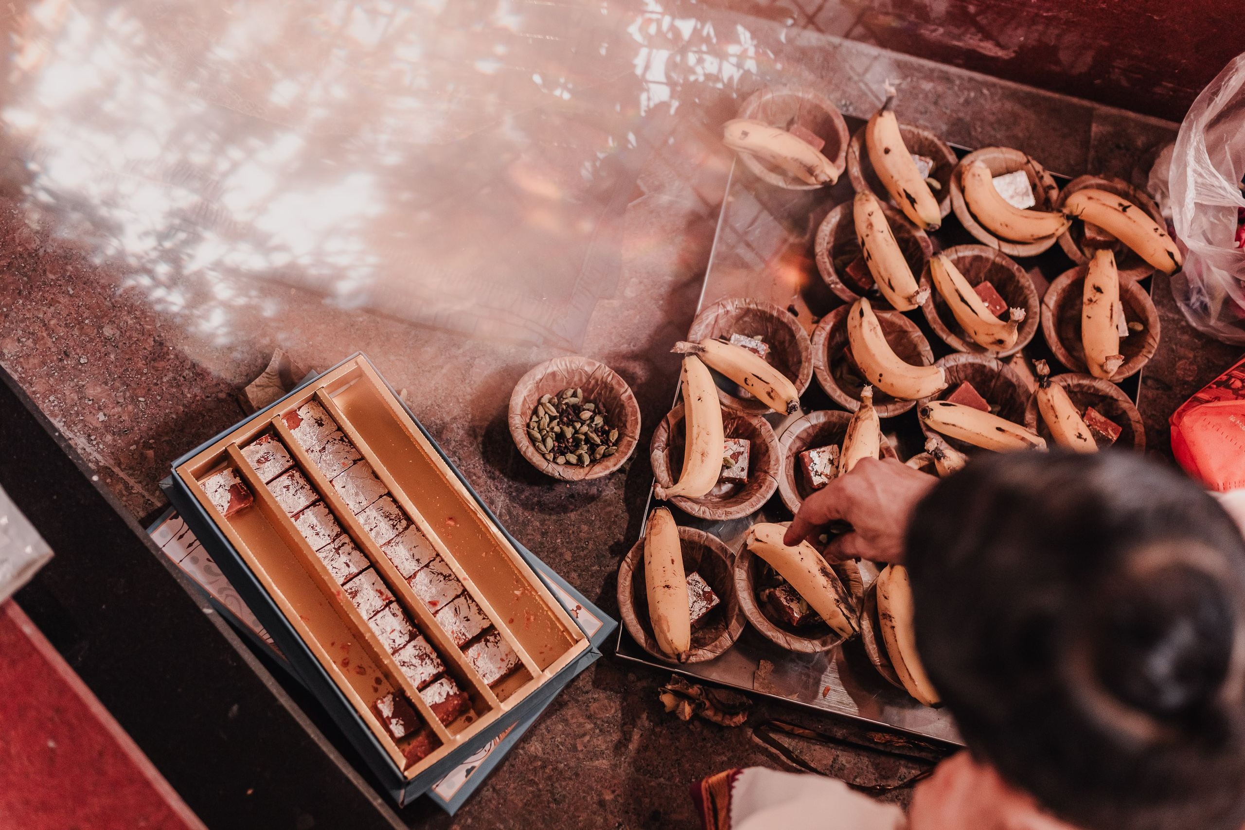 Lakshmi pooja in India. Mariam Bagdasaryan