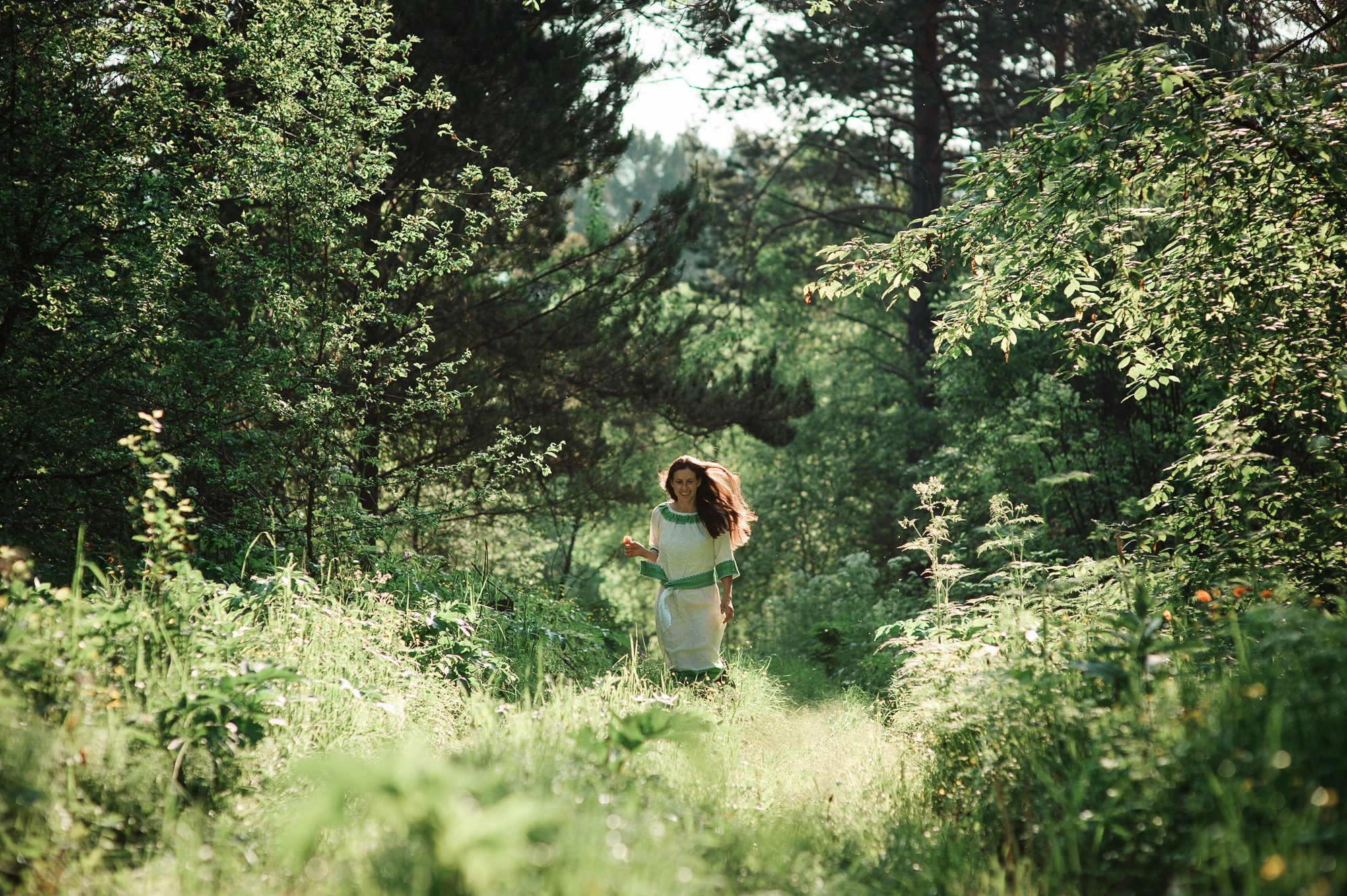 Лесная леди — фея утренних рос. Семейный и женский фотограф Красноярск Екатерина Пусенкова