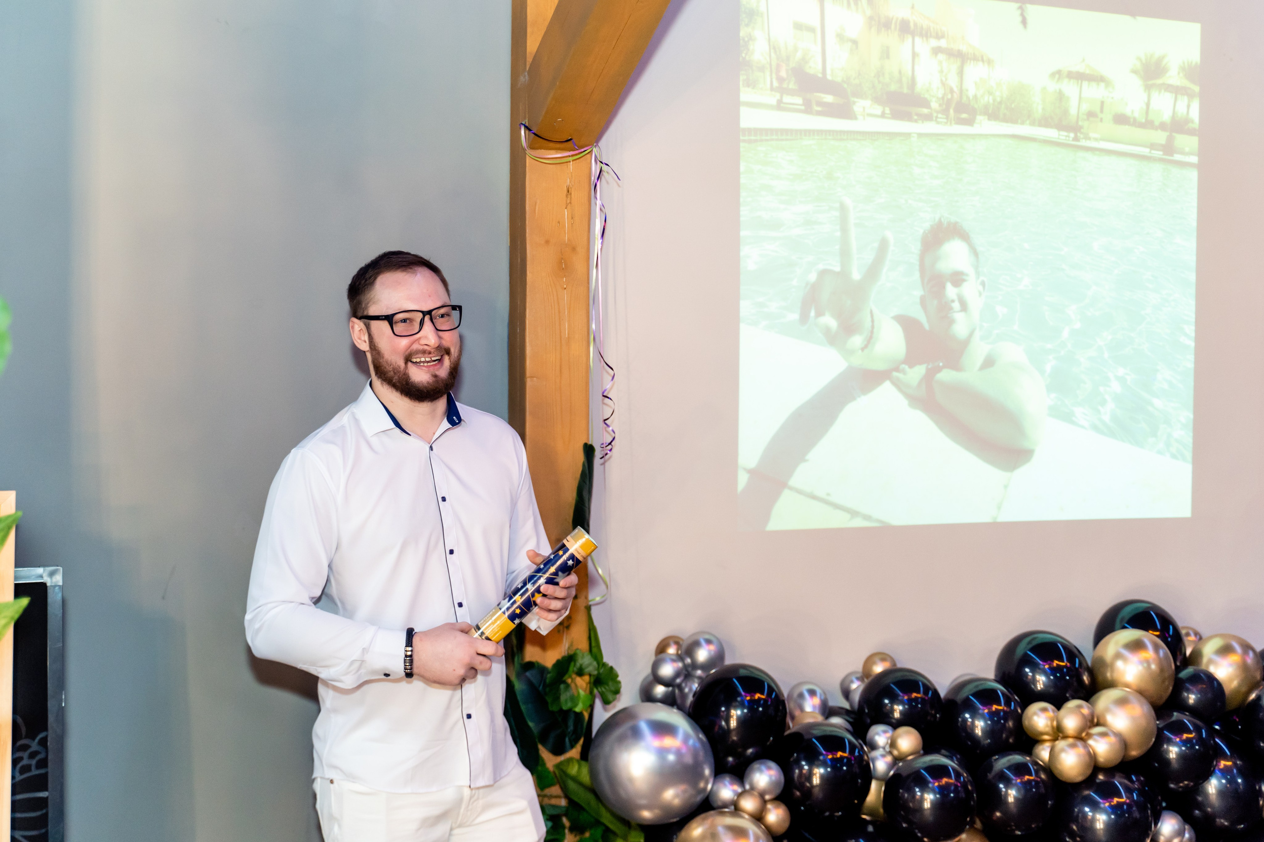 Вечеринка сюрприз для мужа. Взрослый День Рождения. Фотограф \ Видеограф на Крещение, Венчание Москва| Семейные съемки