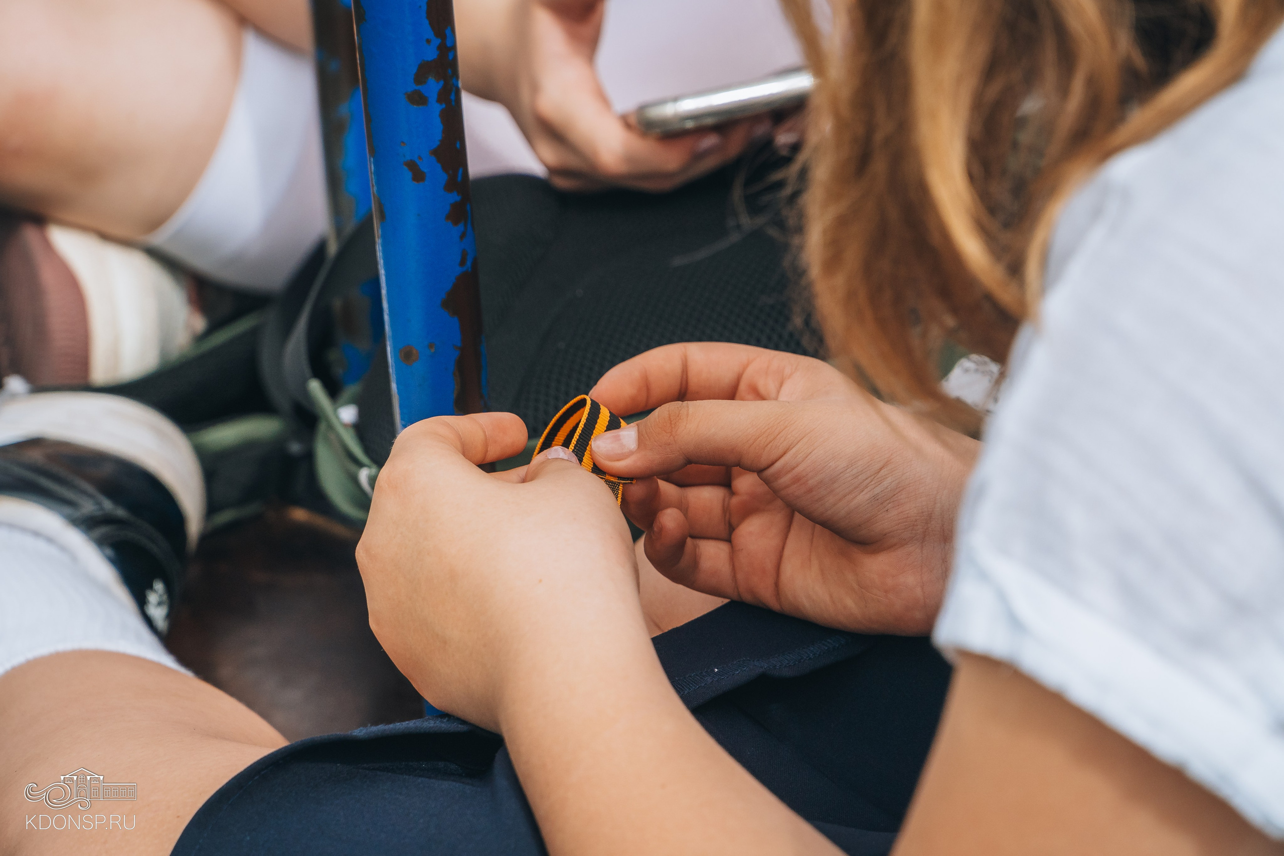 «Георгиевская ленточка — символ Победы». Новотитаровский Дом культуры