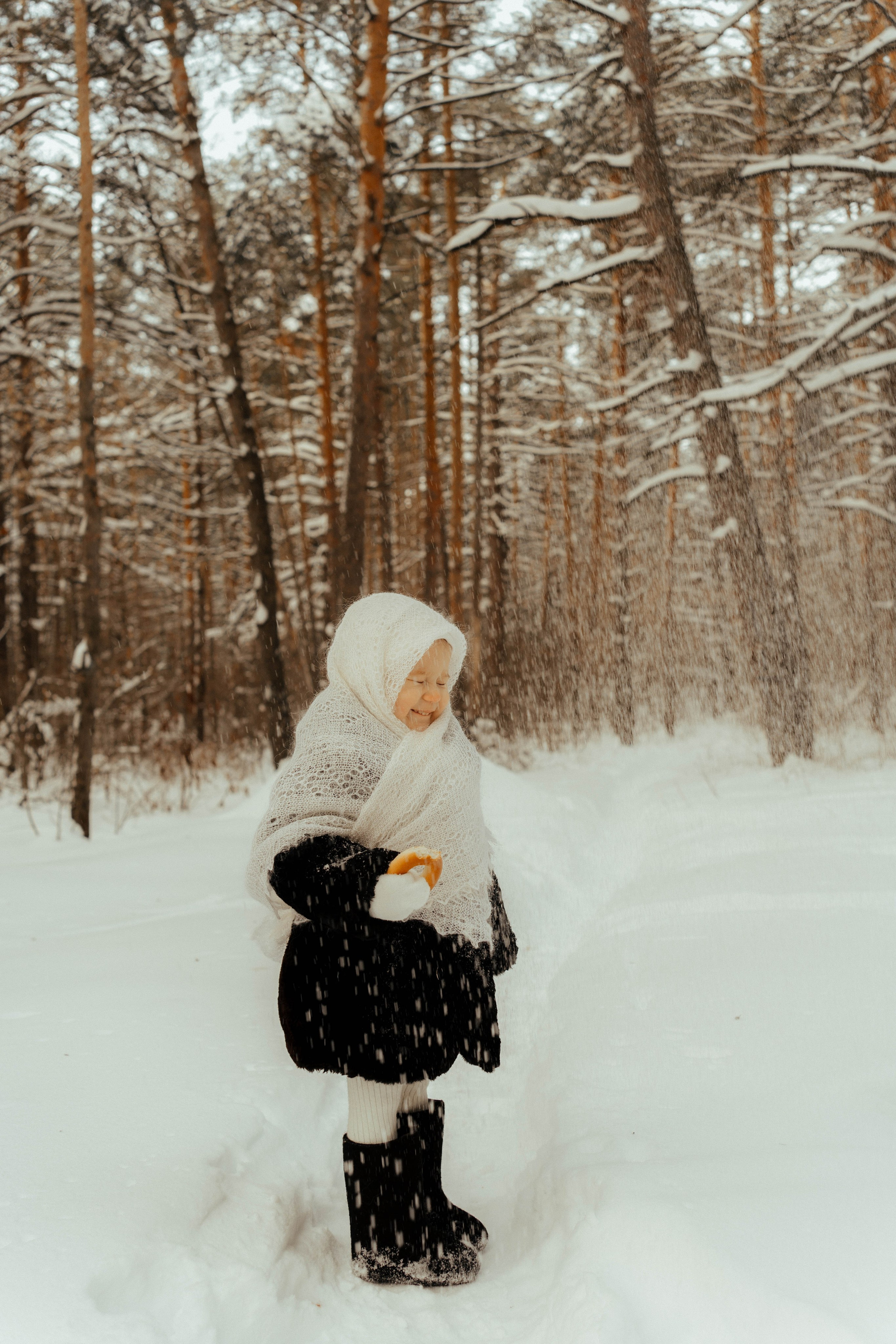 Фотопроект «Зимний лес». Семейный и детский фотограф новорожденных Ульяновск
