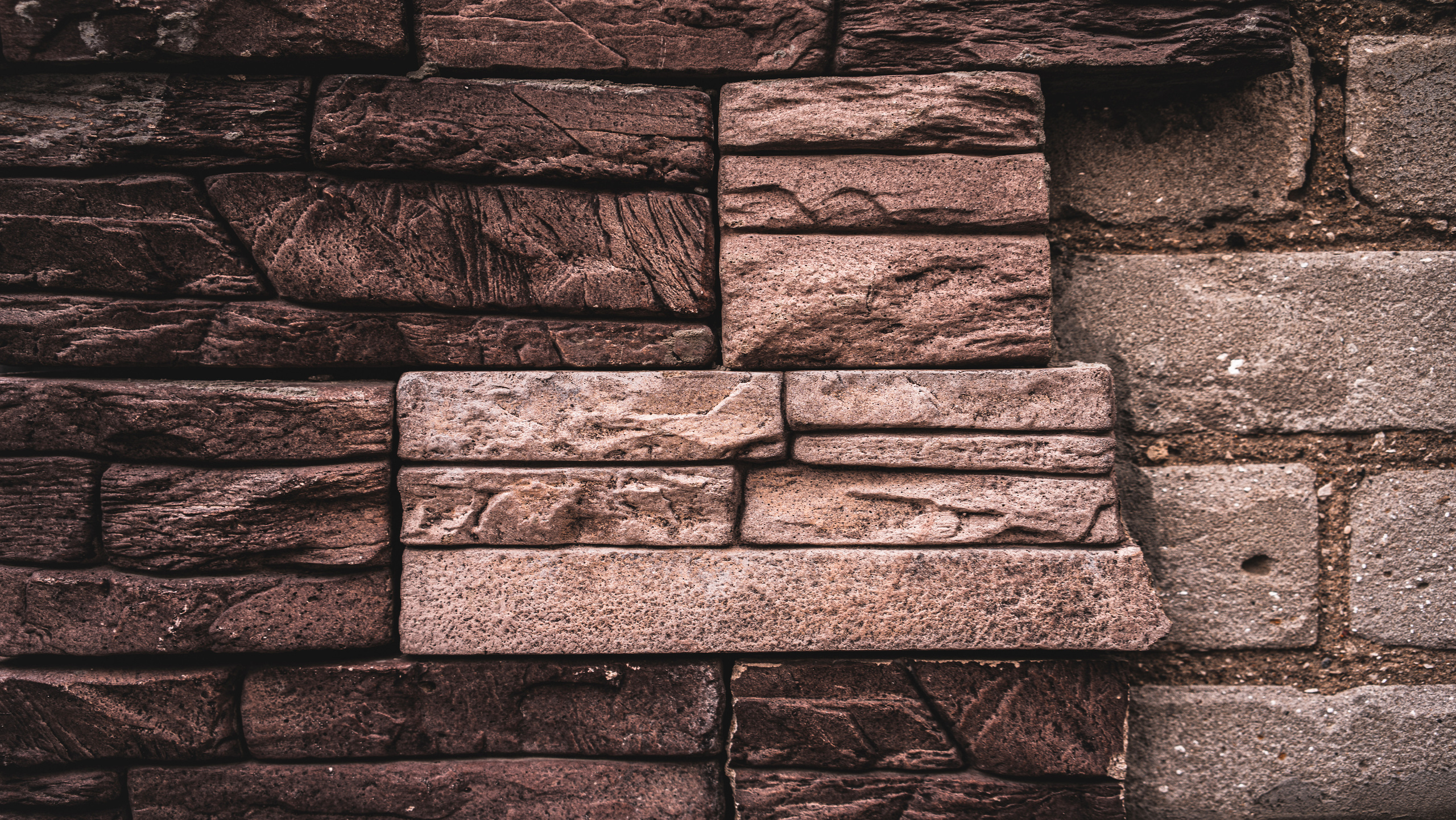 стена каменного кирпича