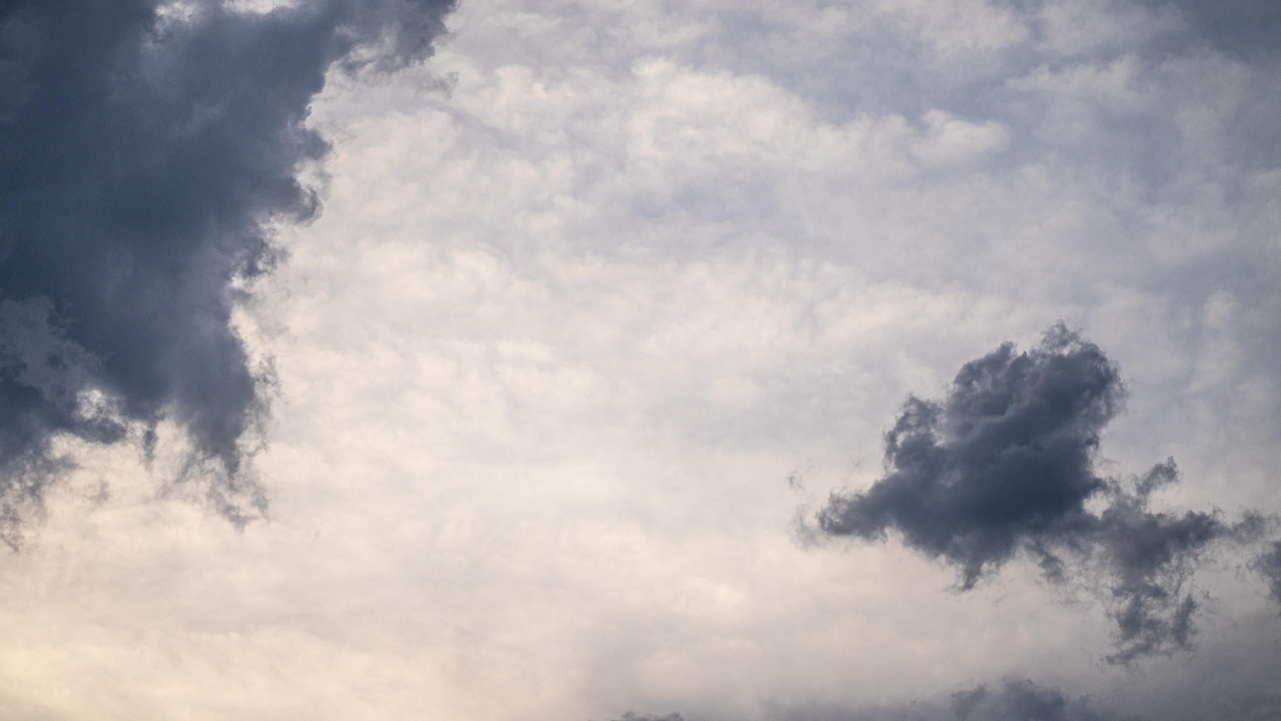 небо облака закат