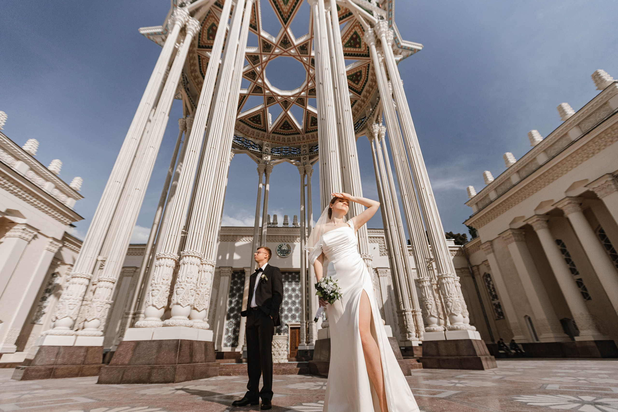 Анастасия и Денис (ВДНХ). Свадебный фотограф в Москве Анастасия Шелест