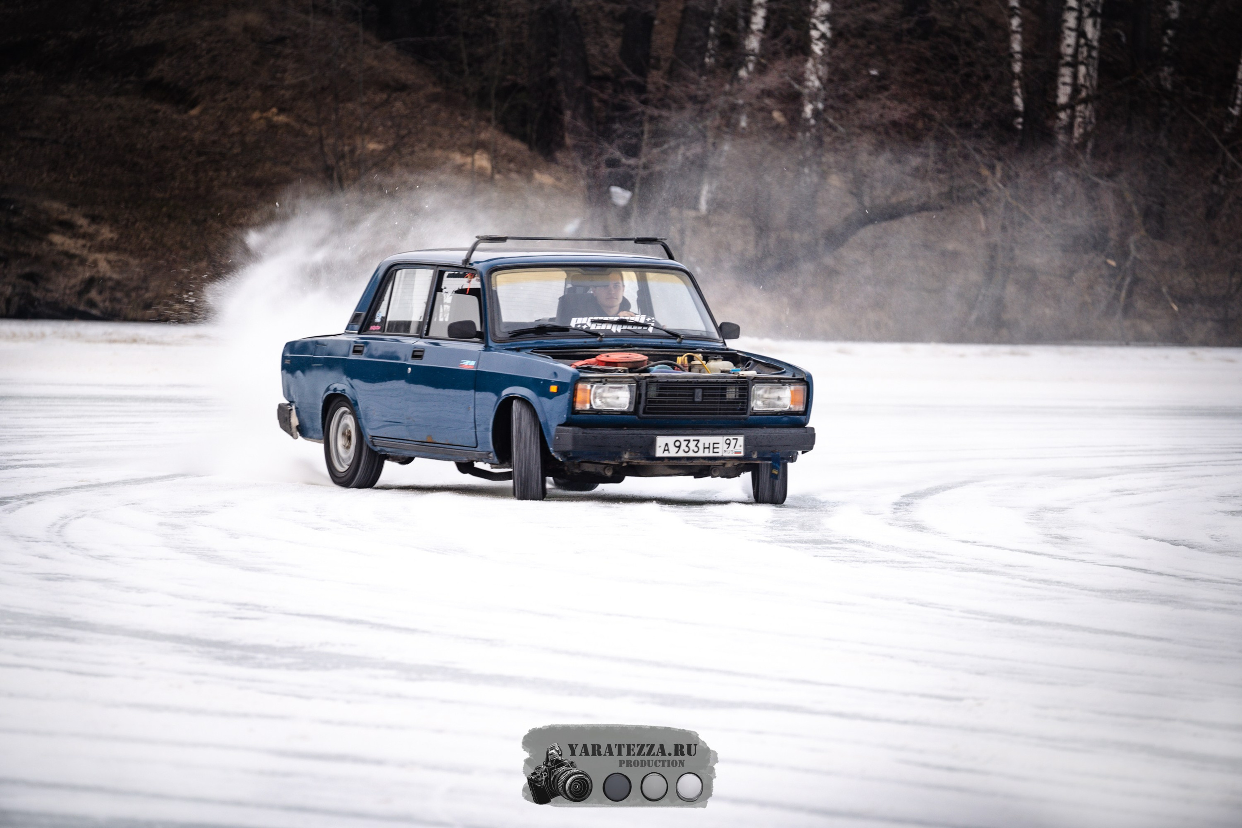 Тренировочный день на ледовой трассе. Yaratezza production