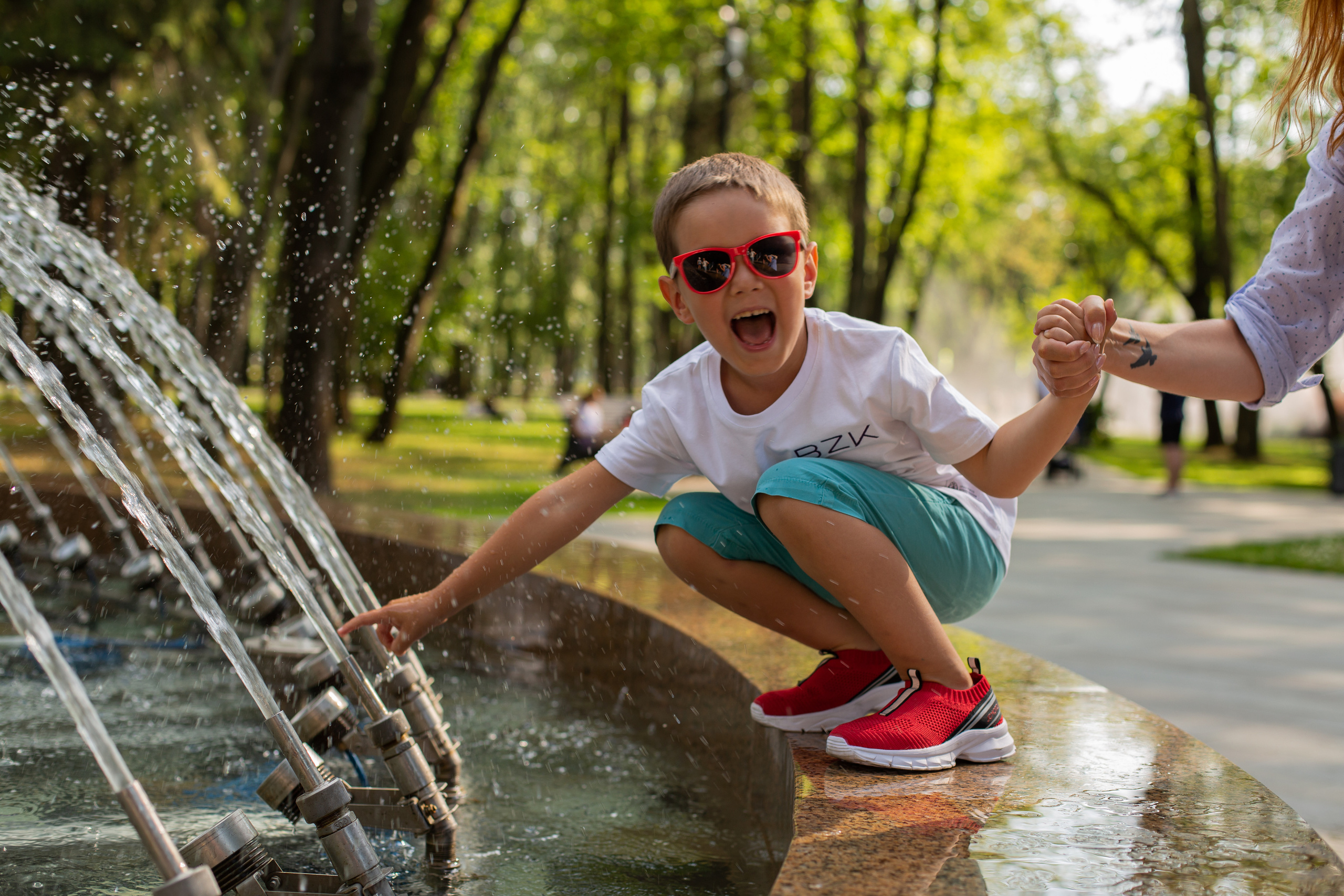 Лена и Саша — фотопрогулка в Москве. Photographer in Montenegro — professional photoshoots