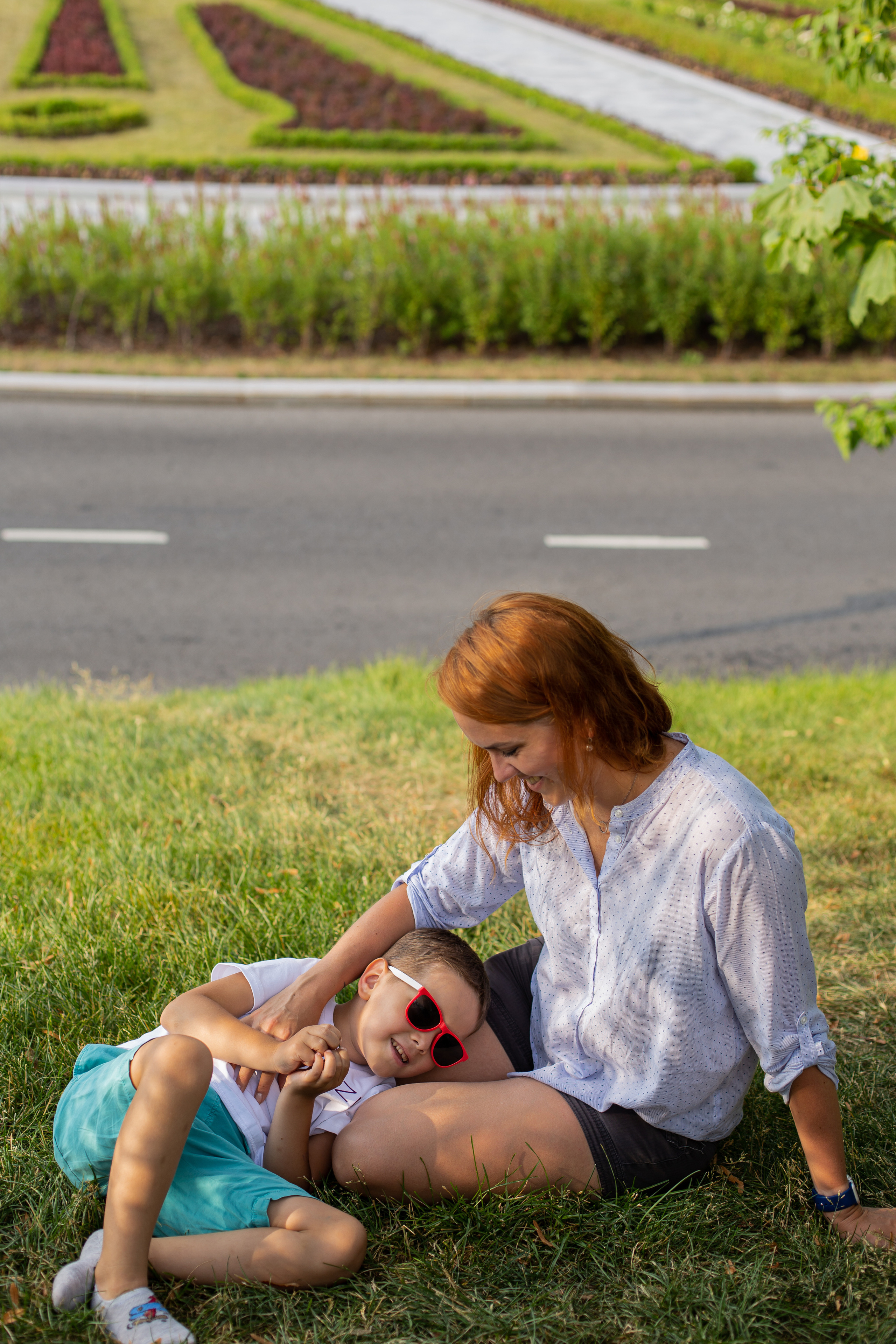 Лена и Саша — фотопрогулка в Москве. Photographer in Montenegro — professional photoshoots