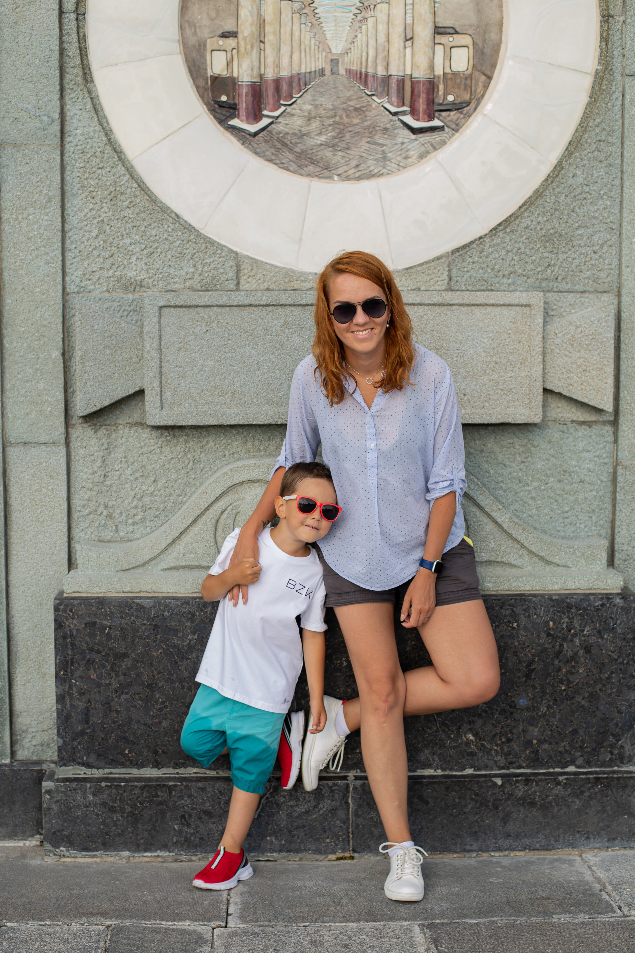 Лена и Саша — фотопрогулка в Москве. Photographer in Montenegro — professional photoshoots