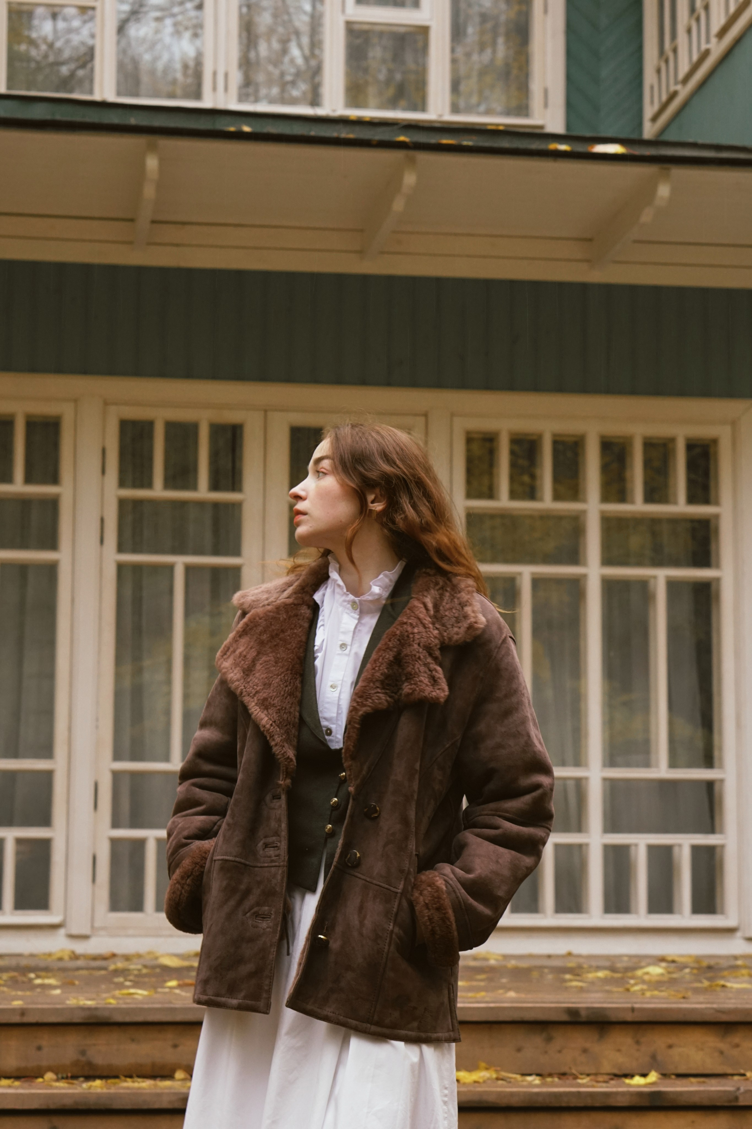 Лиза — Переделкино осеннее. Фотограф Москва — Полина Робин