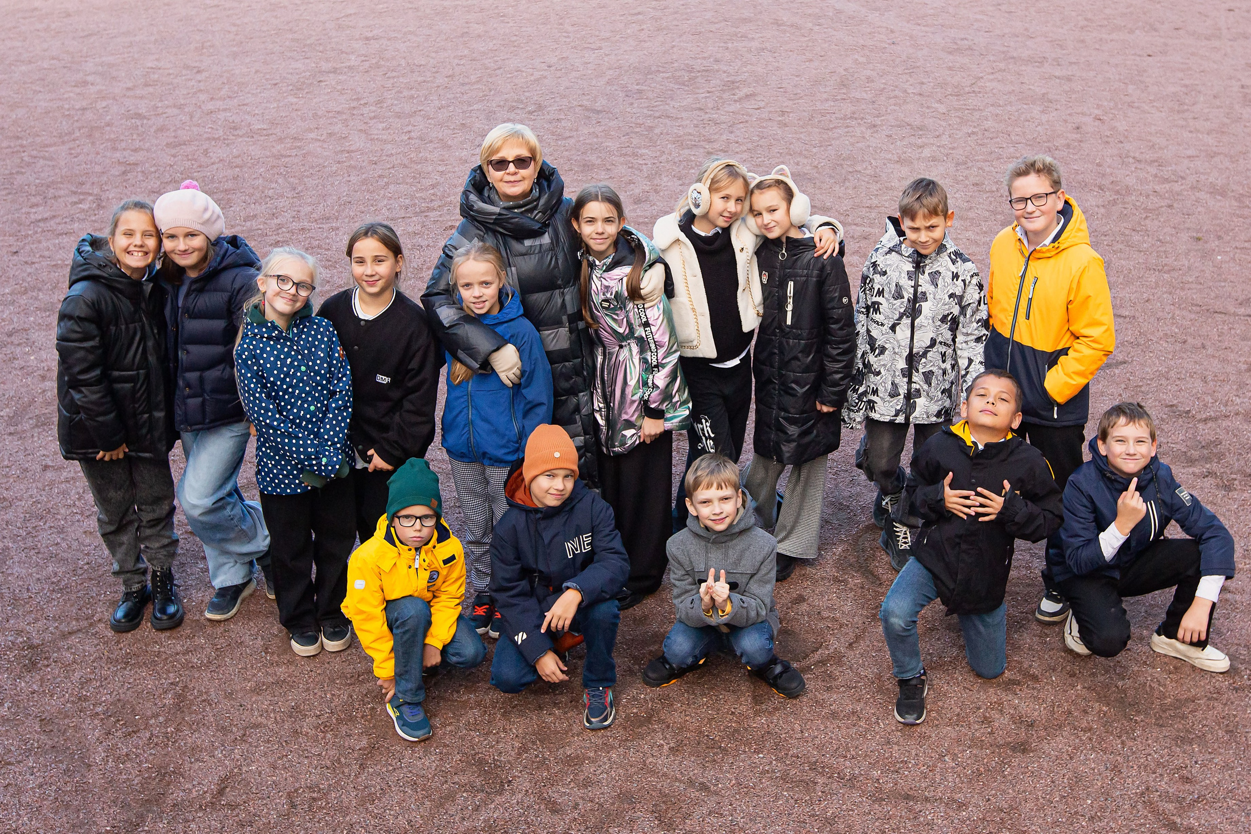 Осень. Начальная школа. Свадебный, семейный, детский фотограф в Санкт-Петербурге