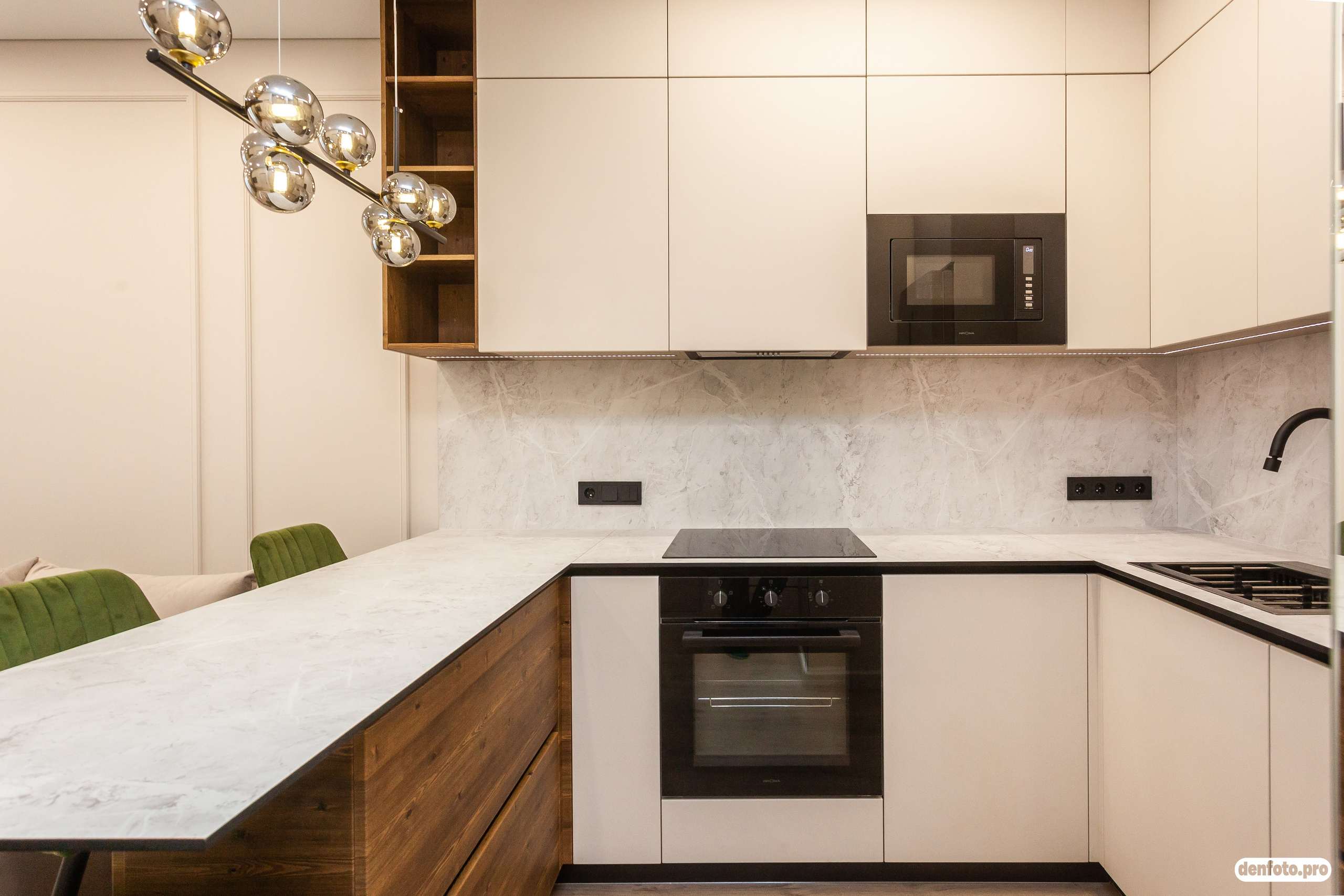 Современная 1 комнатная квартира. Фотограф Денис Денисов