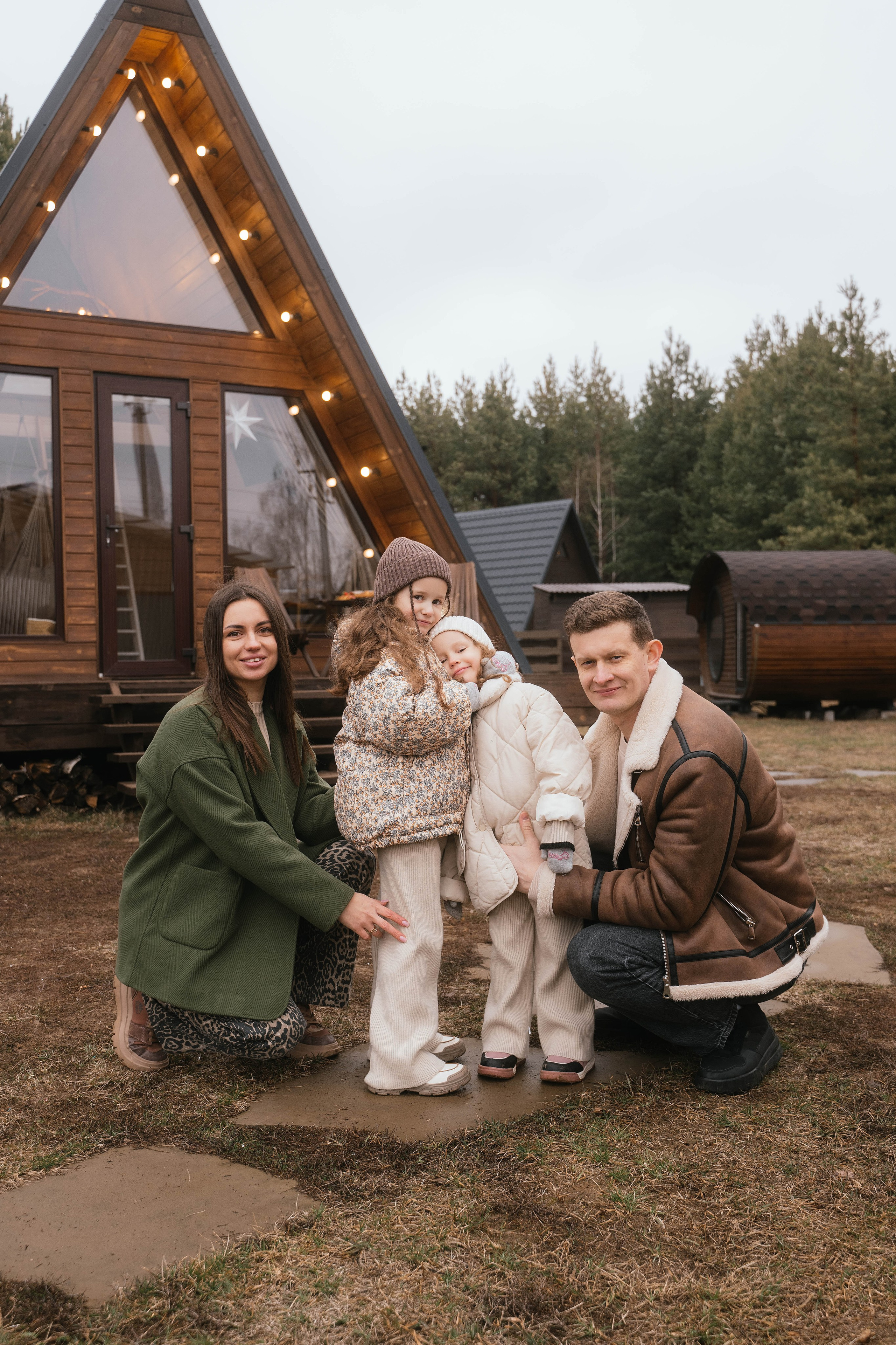 Вика, Коля, Лера, Ева и Вестар. Свадебный, семейный фотограф в Рязани Лена Брант