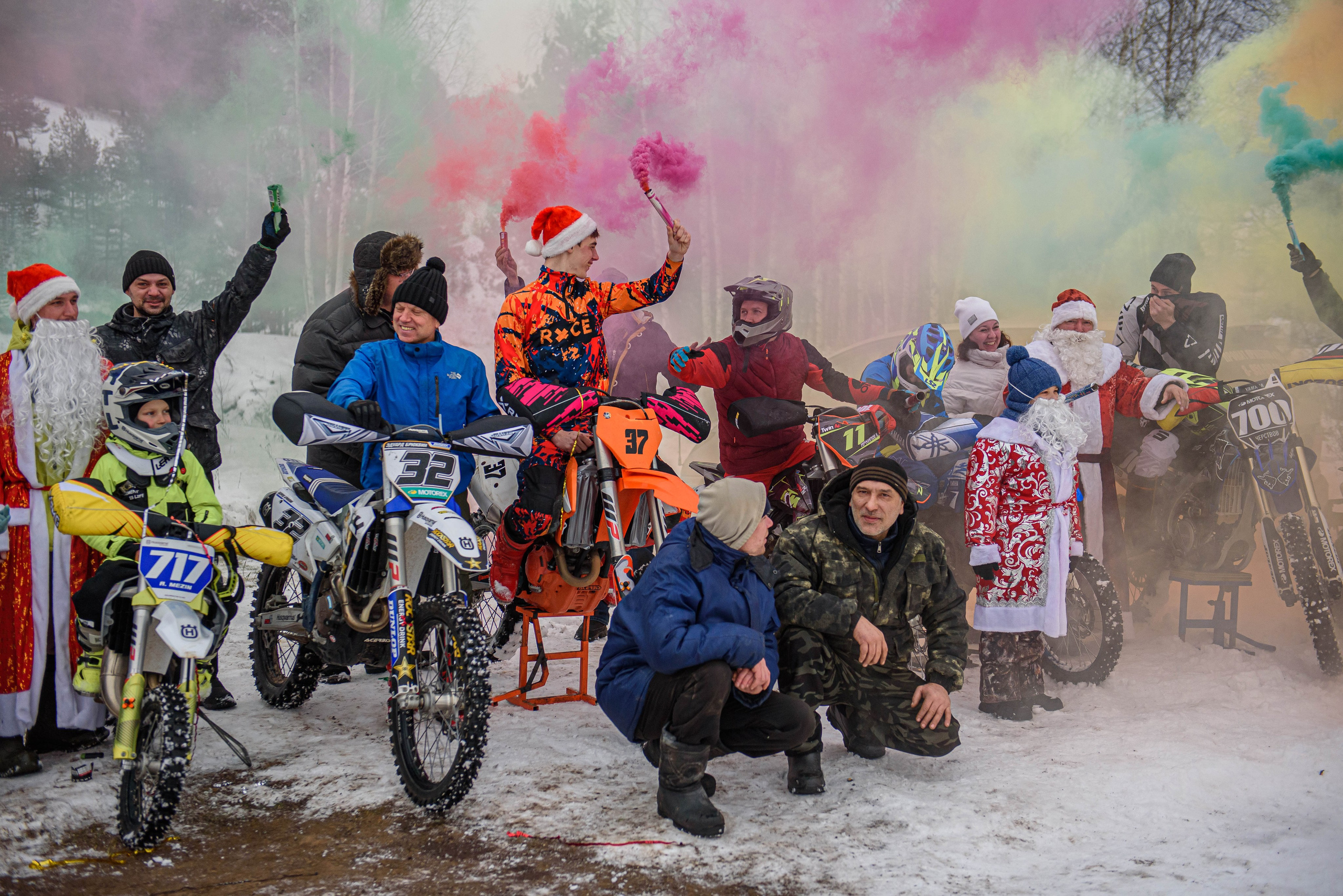 Предновогодняя тренировка в Павлово. Мотофотограф в Нижнем Новгороде Динара Зуйкова