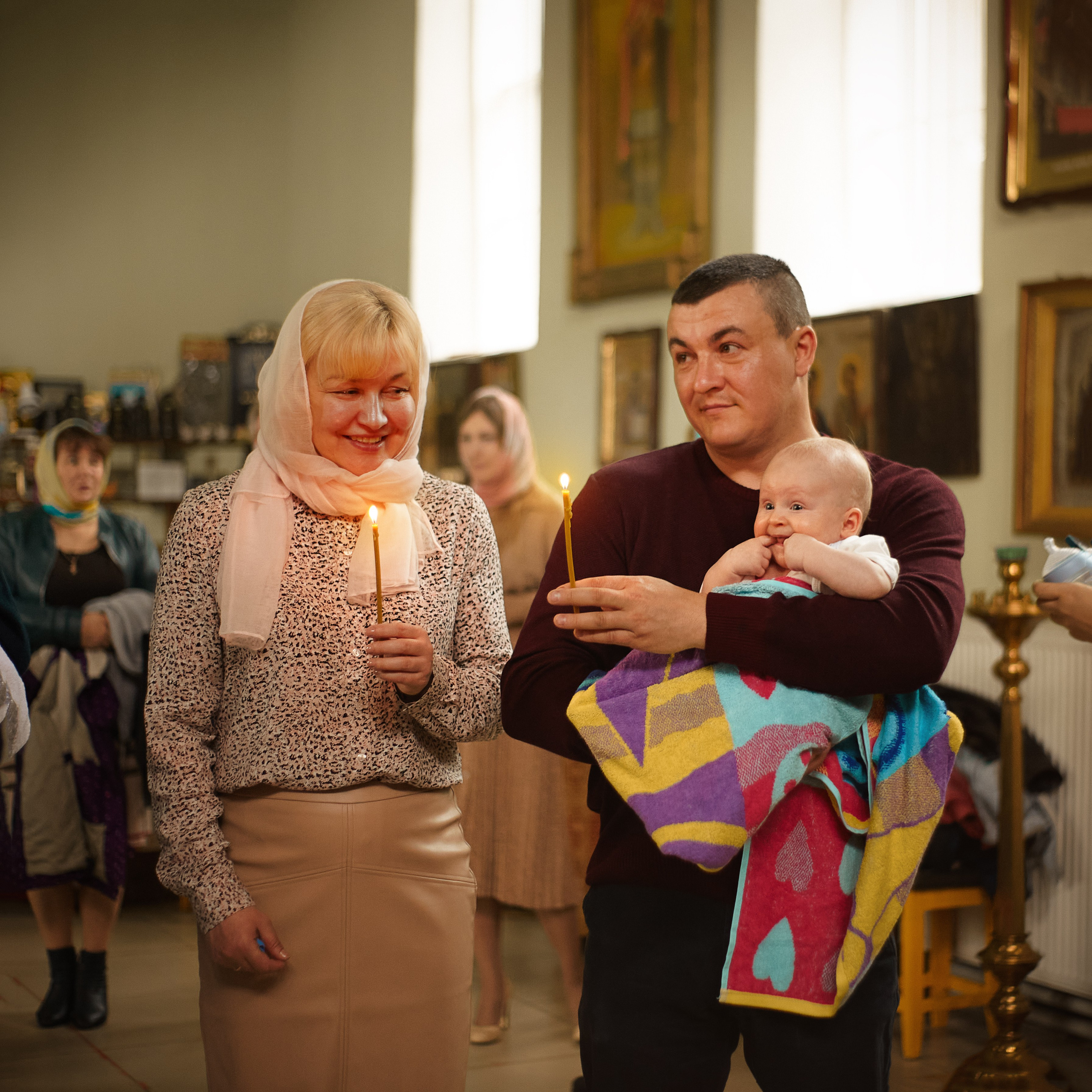 Крещение. Фотограф анималист в Москве Майорова Евгения