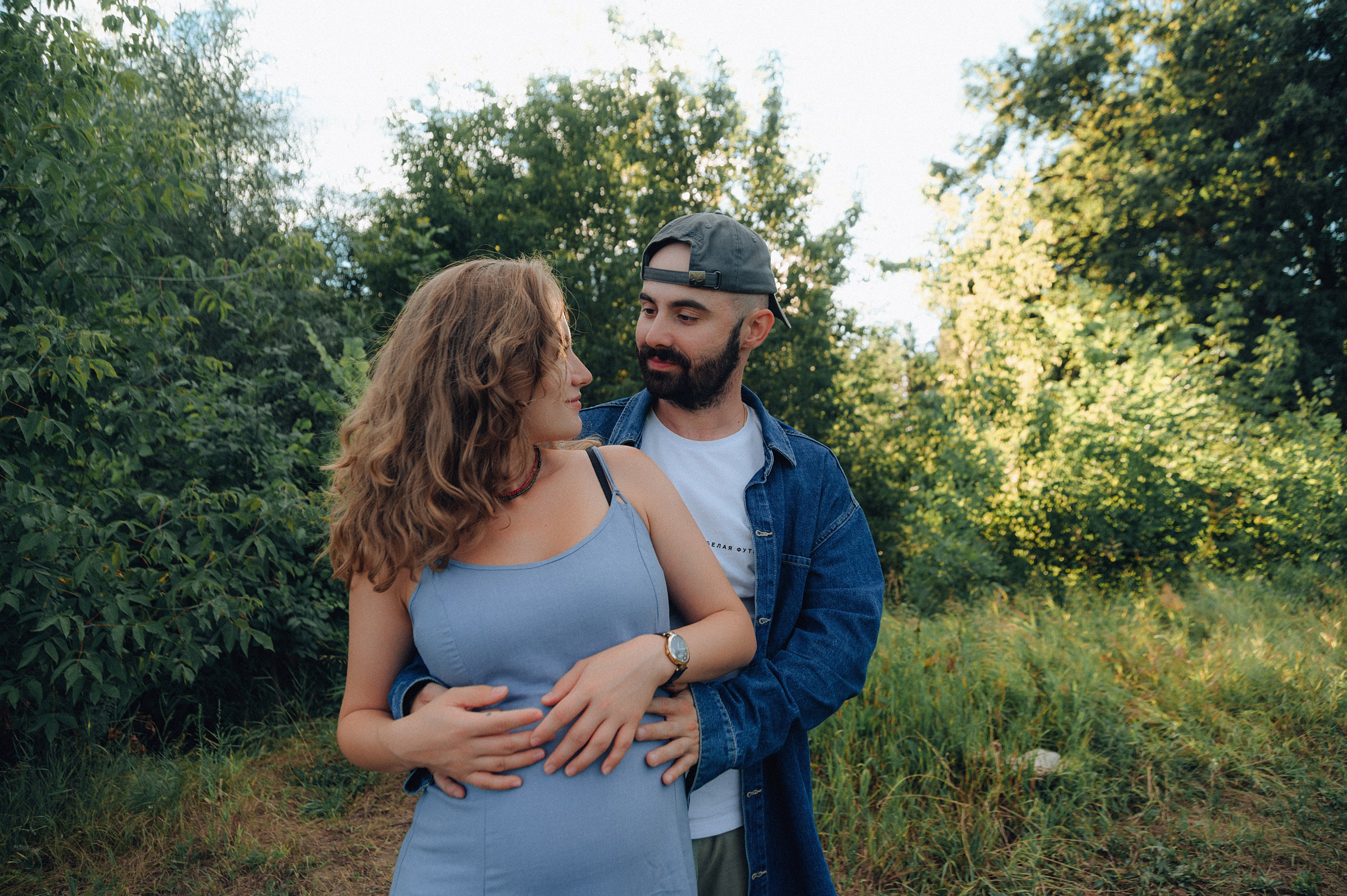 Лес.закат.Вика и Денис. Детский и семейный фотограф Катерина Мишина