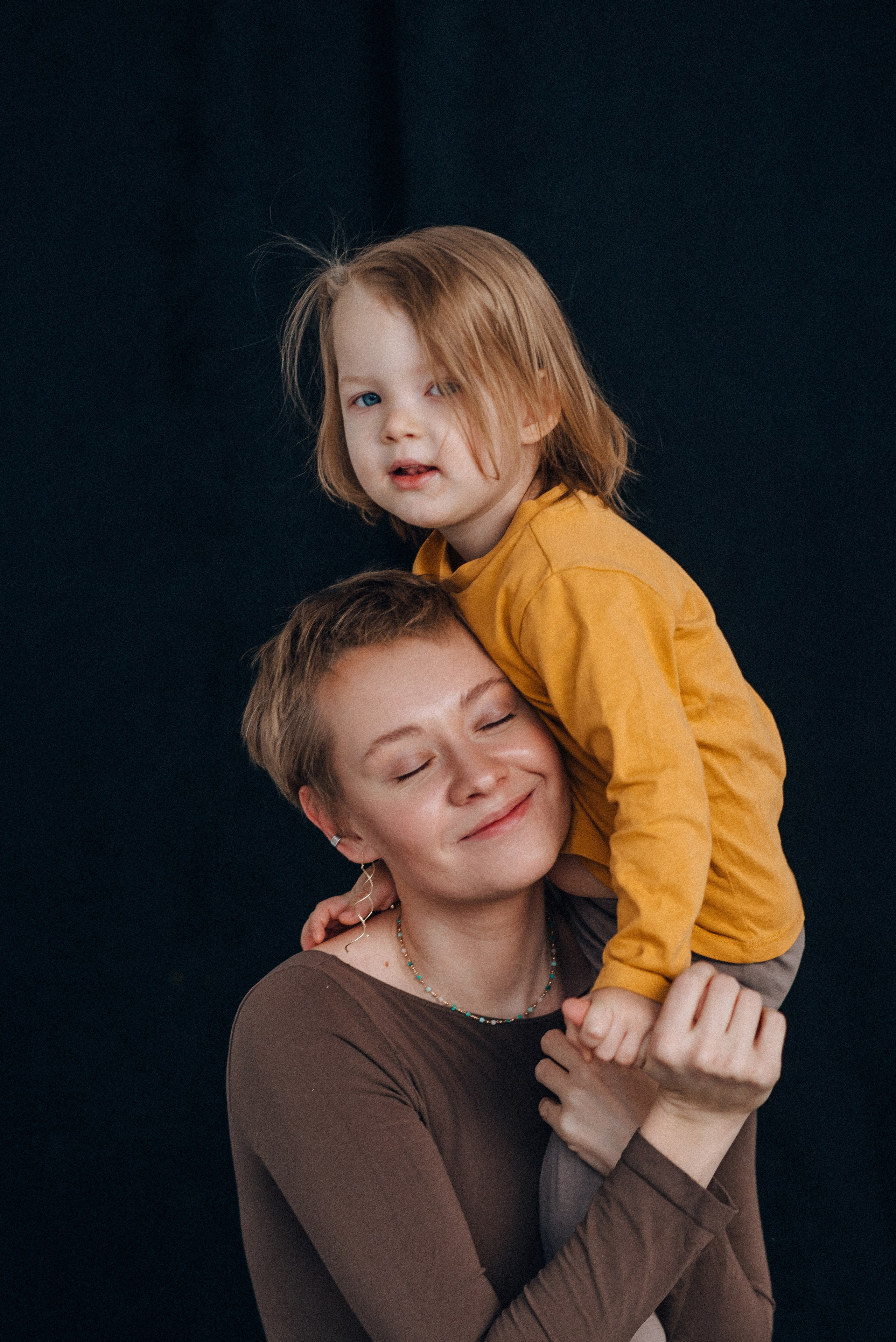 Надин с дочкой. Фотостудия Соль.НН. Детский и семейный фотограф Катерина Мишина