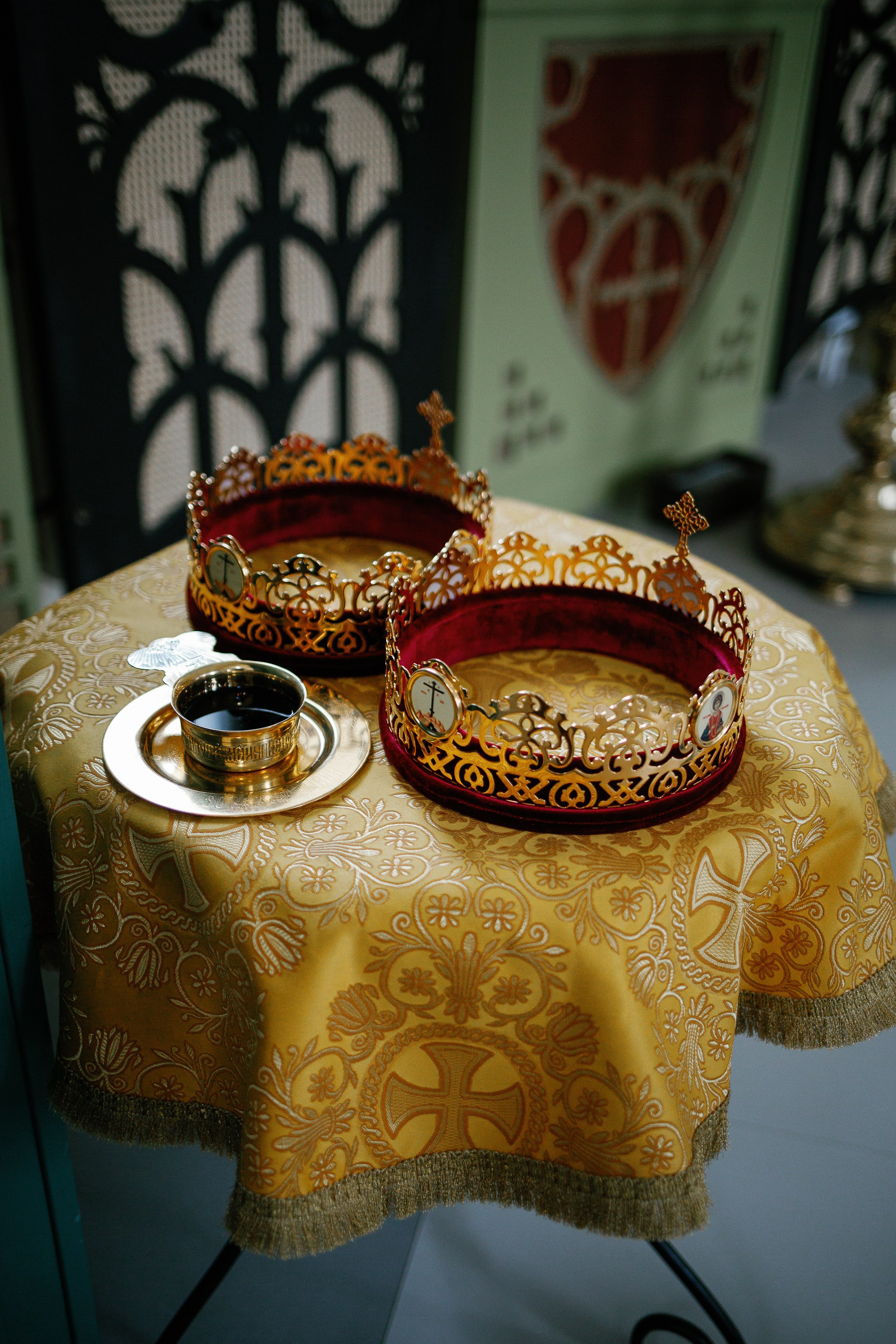 Венчание семейной пары