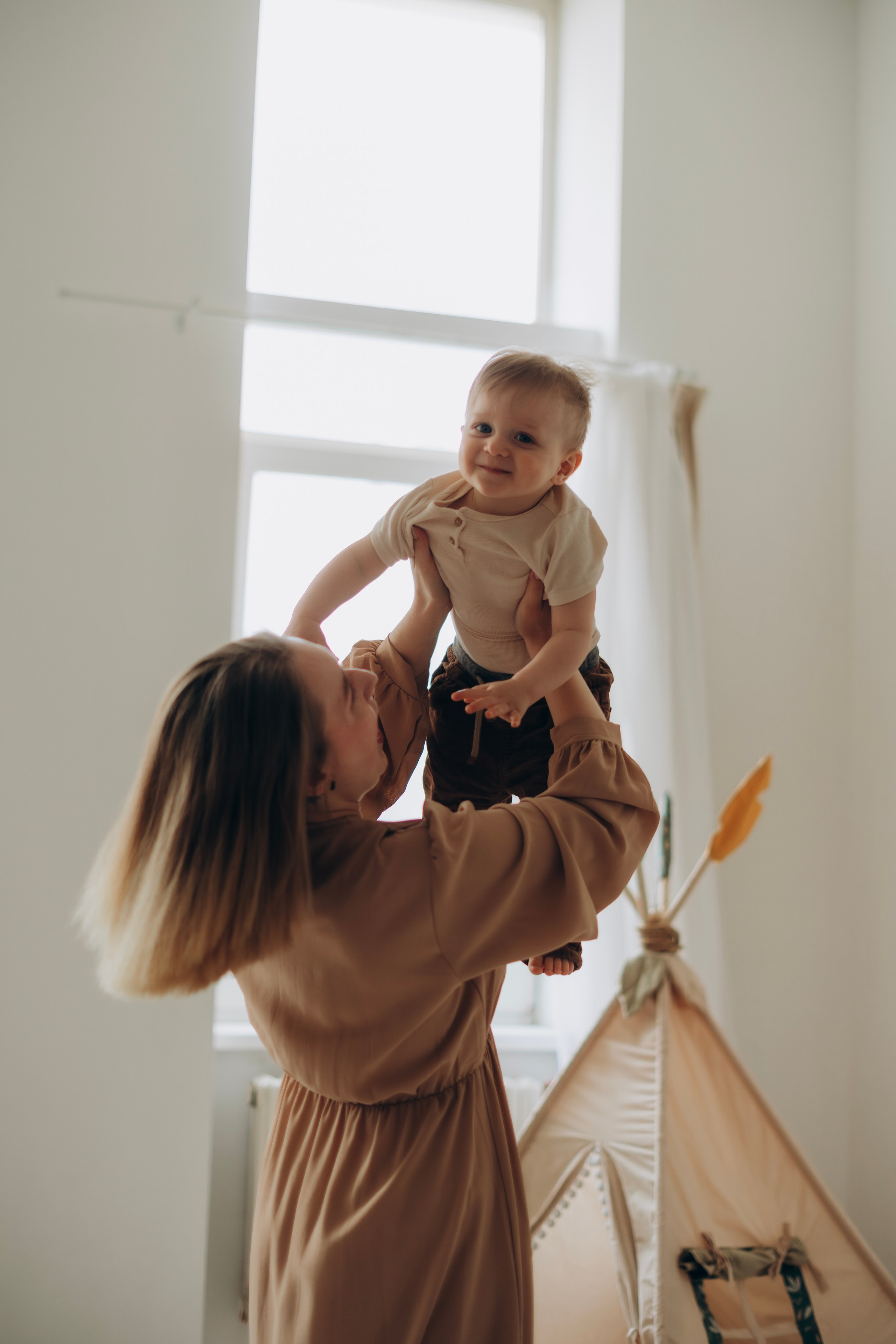 Фотосессия на первый годик. Фотограф Москва Виктория-Антуанетта