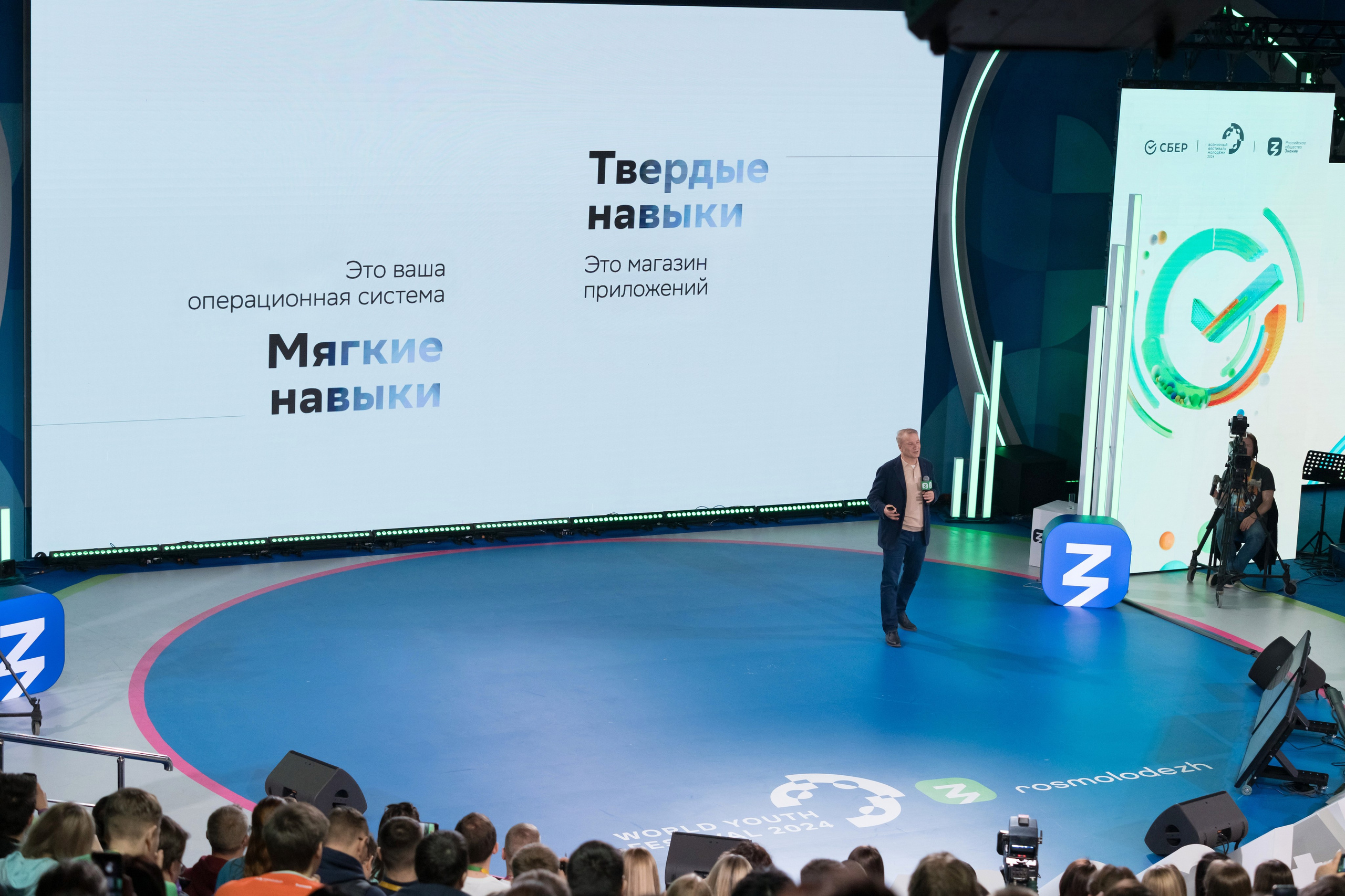 Герман Греф на Всемирном Фестивале Молодежи 2024. Репортажный фотограф в Красной Поляне и Сочи Павлюченко Екатерина