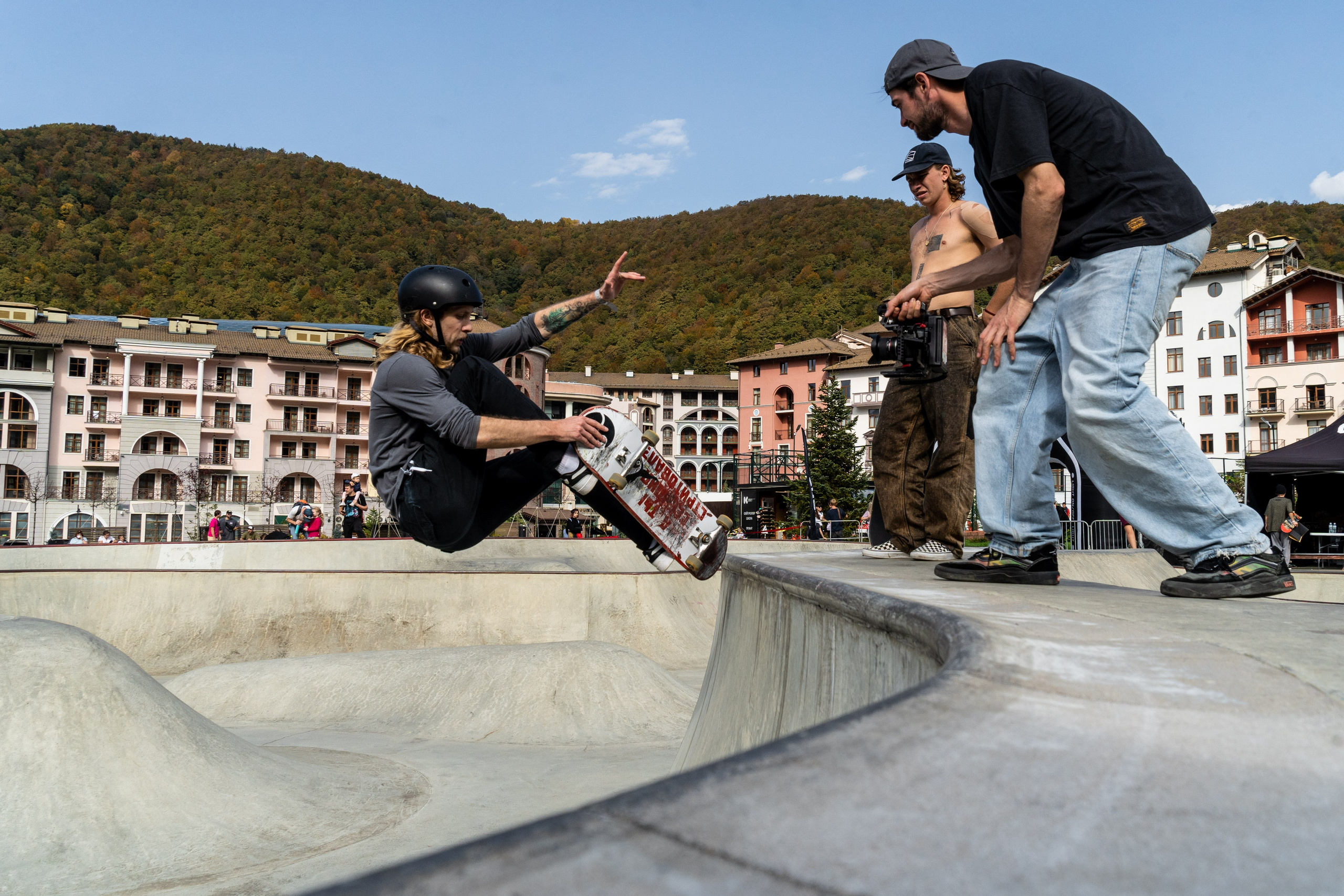 Чемпионат России по скейтбордингу на курорте Красная Поляна 2022. Репортажный фотограф в Красной Поляне и Сочи Павлюченко Екатерина